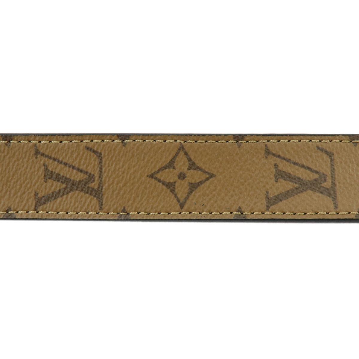 Louis Vuitton Monogram Reverse Canvas Leather Shoulder Strap XL J02371