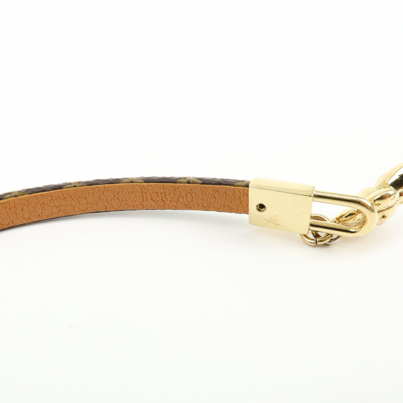 Louis Vuitton Monogram Canvas Vivienne Bracelet Brown M6773E