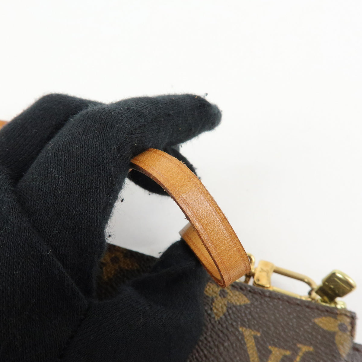 Louis Vuitton Monogram Pochette Accessoires Pouch Hand Bag M51980