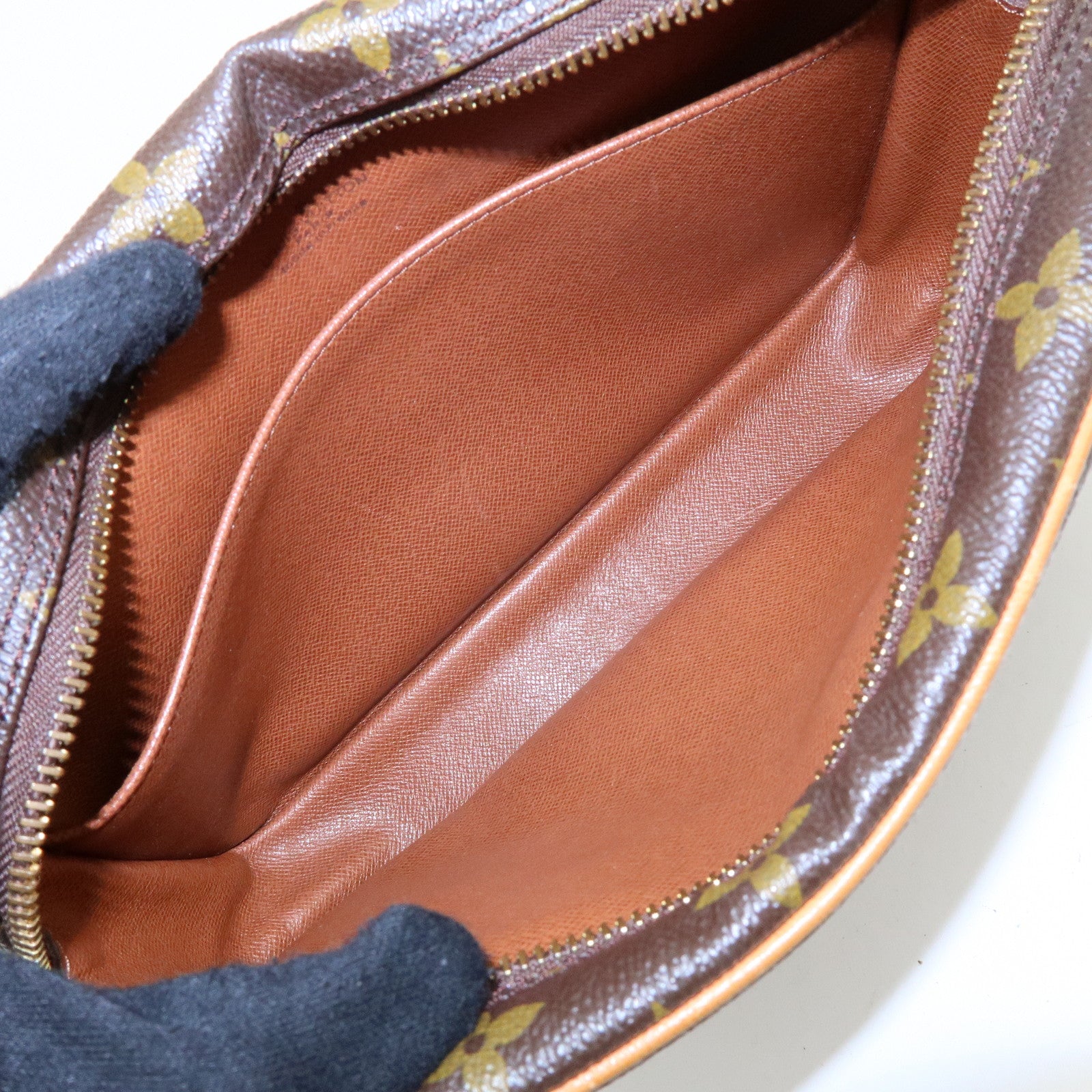 Louis Vuitton Monogram Compiegne 23 Pouch Clutch Bag Brown M51845