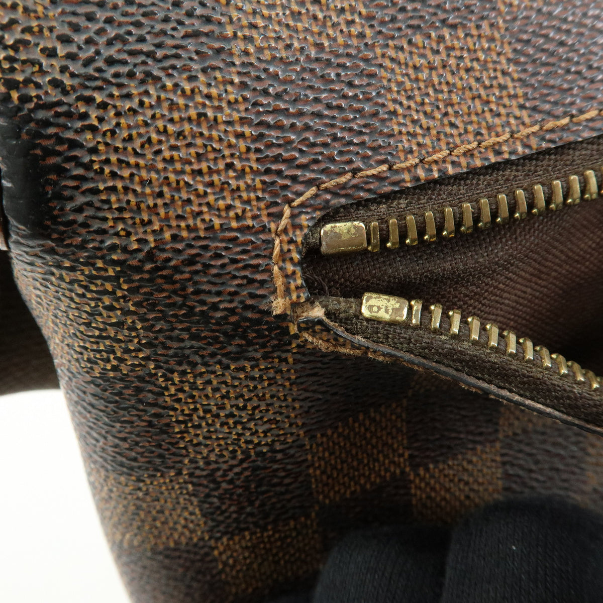 Louis Vuitton Damier Ebene Brooklyn Messenger Bag Brown N51211