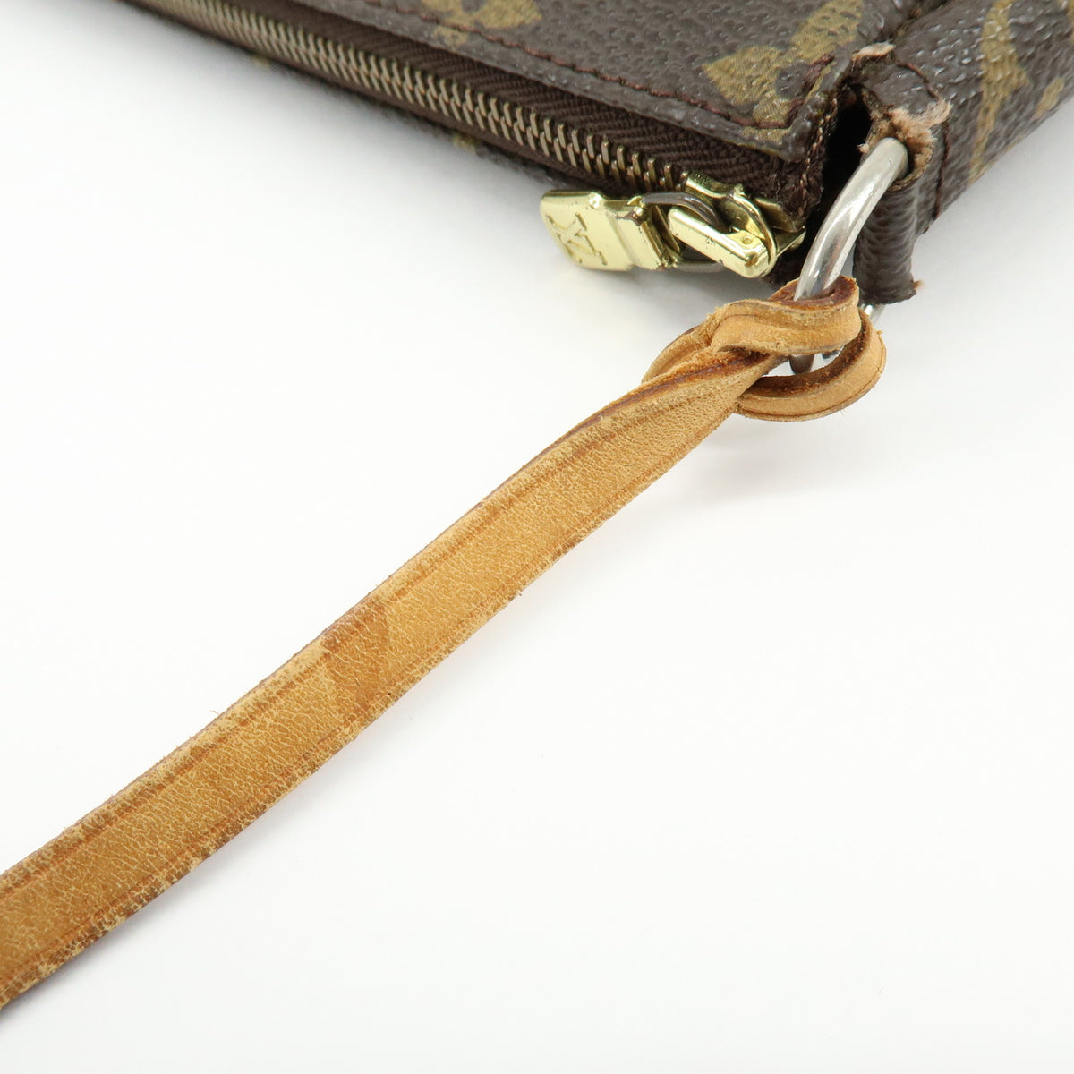 Louis Vuitton Monogram Pochette Accessoires Pouch Hand Bag M51980