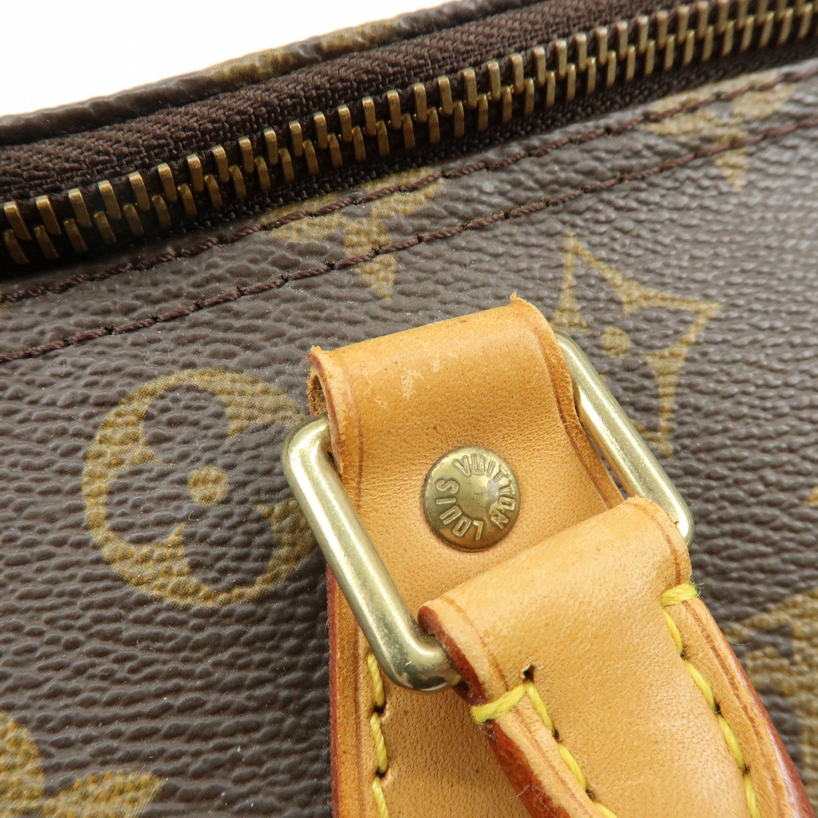 Louis Vuitton Monogram Speedy 30 Boston Bag Hand Bag Brown M41526