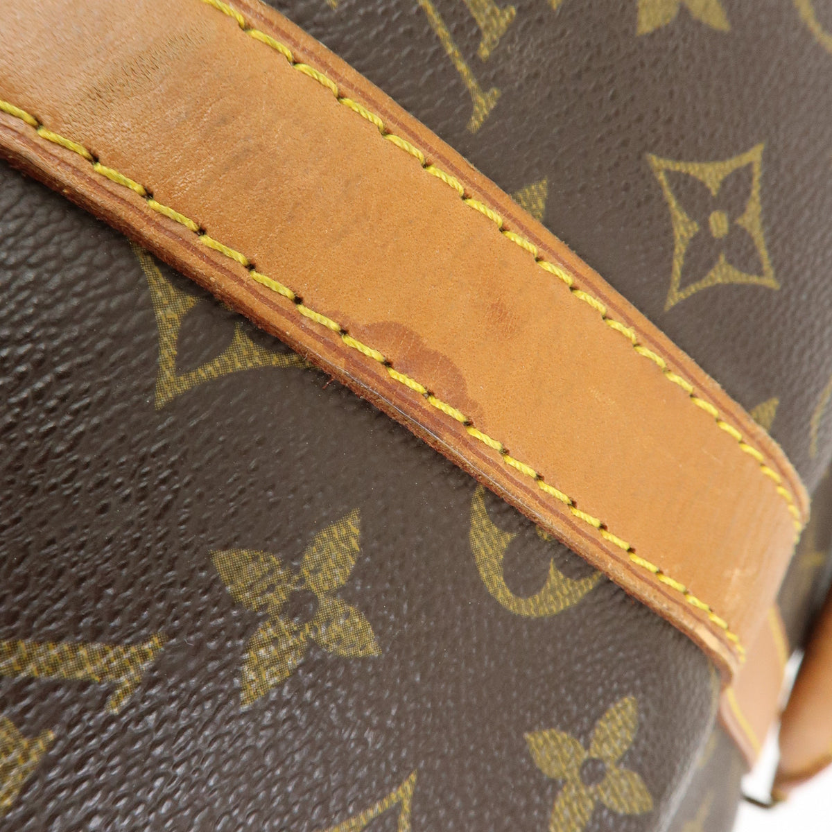 Louis Vuitton Monogram Keep All 50 Boston Bag Brown M41426