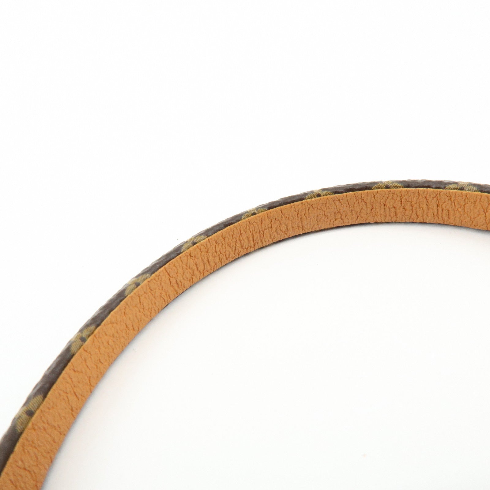 Louis Vuitton Monogram Canvas Vivienne Bracelet Brown M6773E