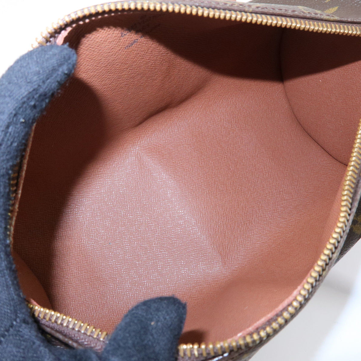 Louis Vuitton Monogram Papillon 26 Hand Bag Brown M51366