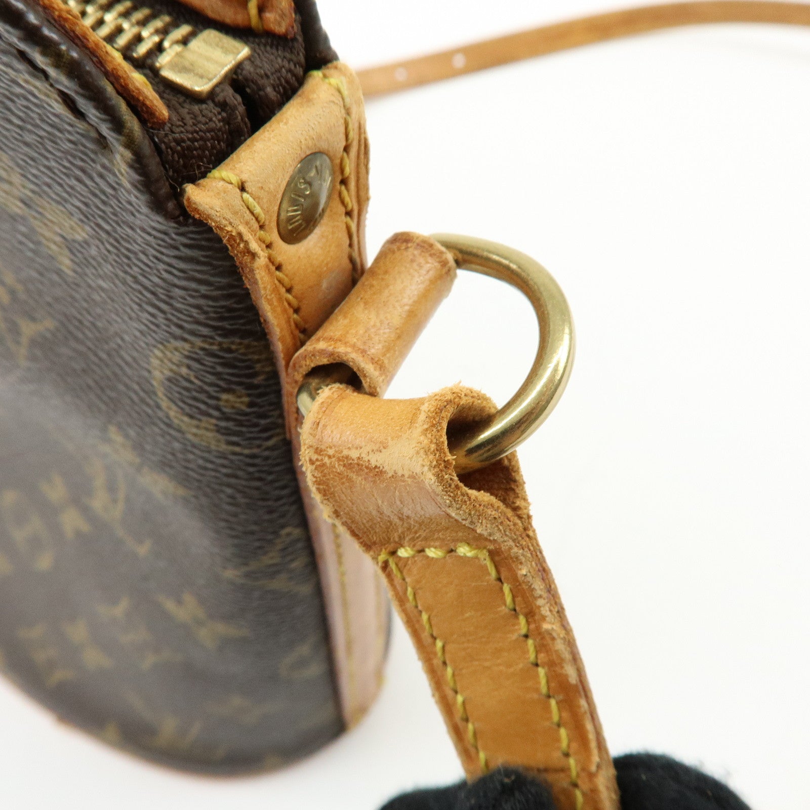 Louis Vuitton Monogram Drouot Crossbody Shoulder Bag Brown M51290