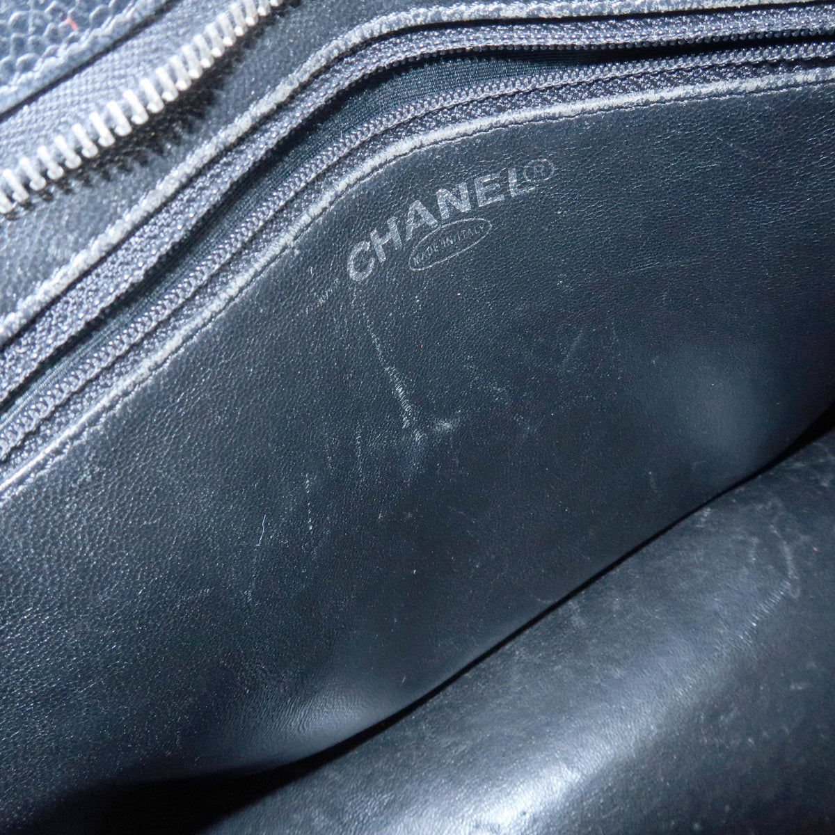 CHANEL Medallion Matelasse COCO Mark Tote Bag Hand Bag Black A01804