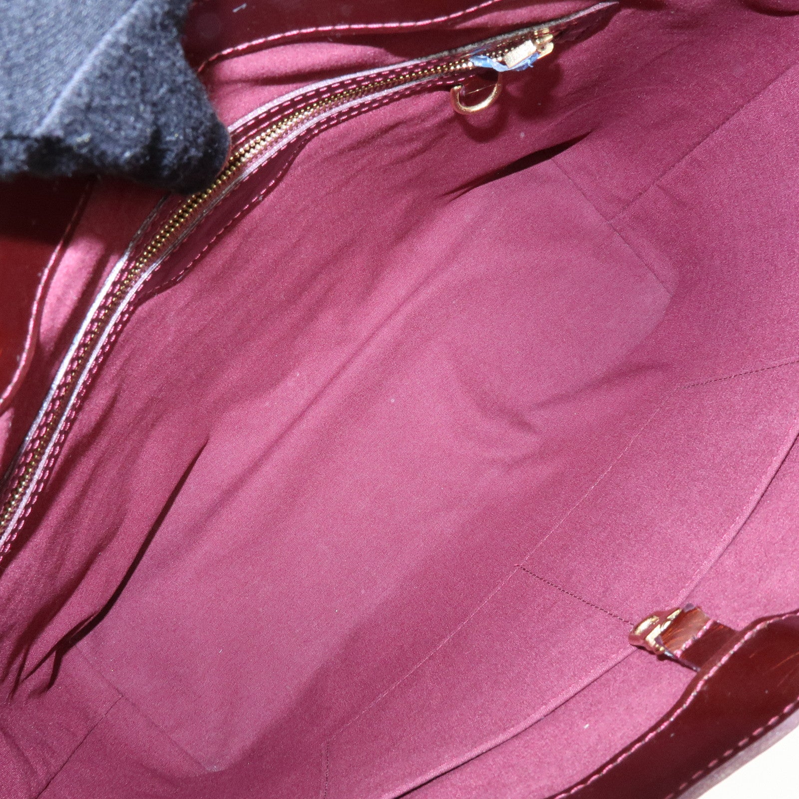 Louis Vuitton Monogram Vernis Wilshire MM Tote Bag Hand Bag M91646