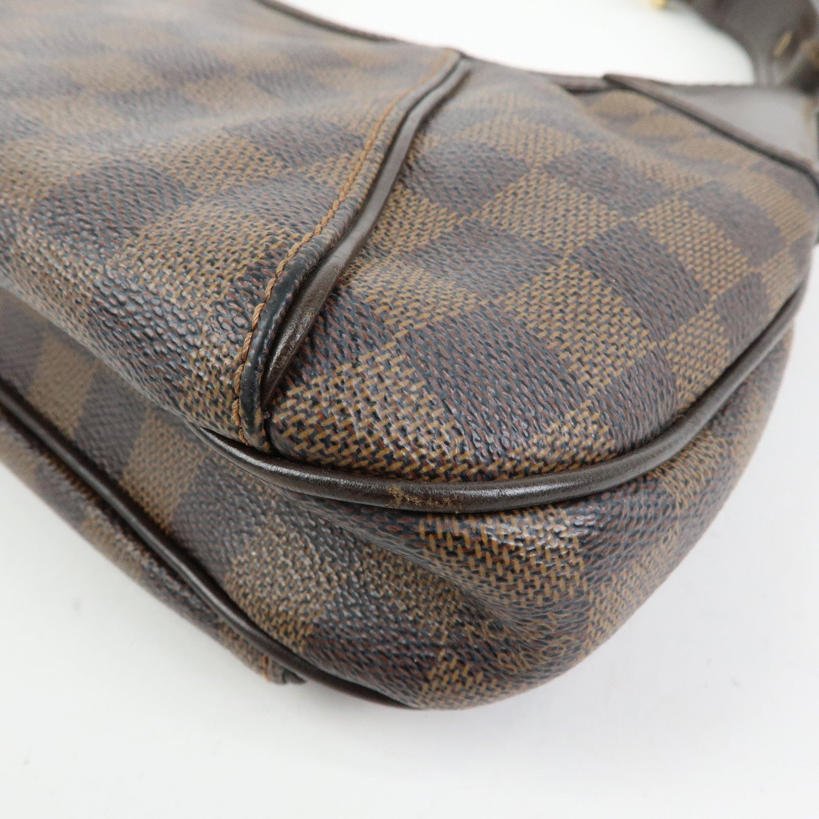 Louis Vuitton Damier Thames PM Canvas Shoulder Bag Hand Bag N48180