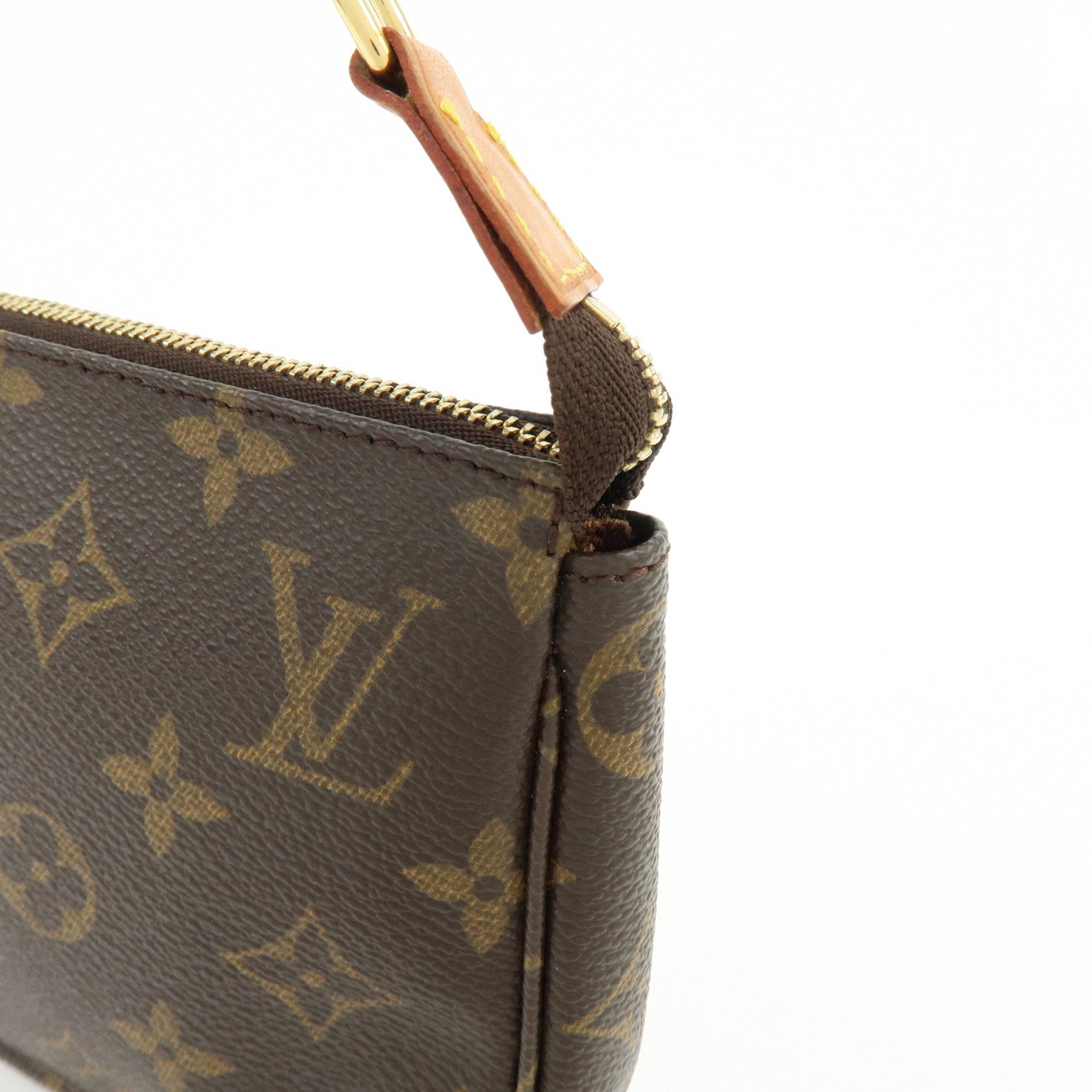 Louis Vuitton Monogram Pochette Accessoires Pouch Hand Bag M51980