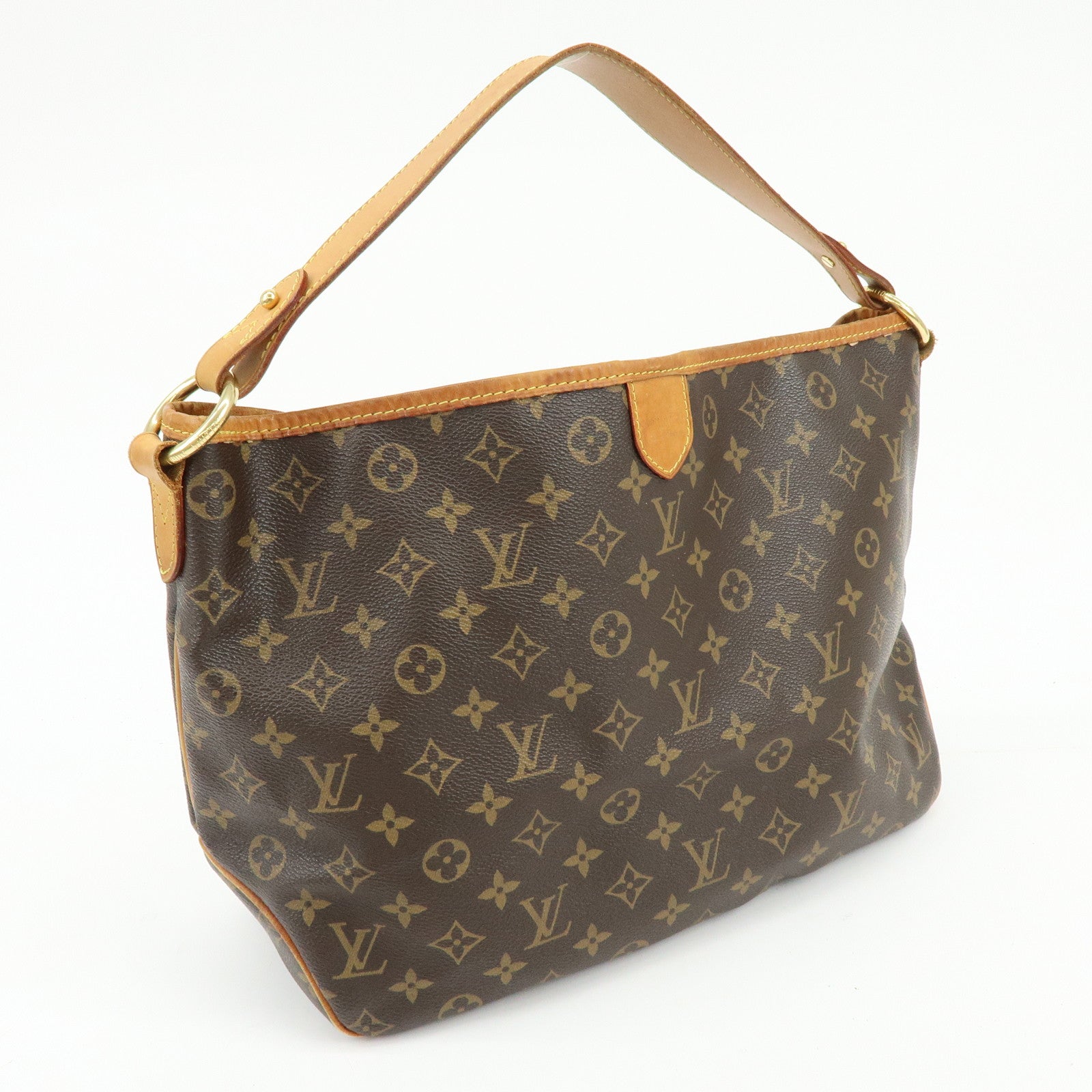 Louis Vuitton Monogram Delightful PM Shoulder Bag Brown M40352