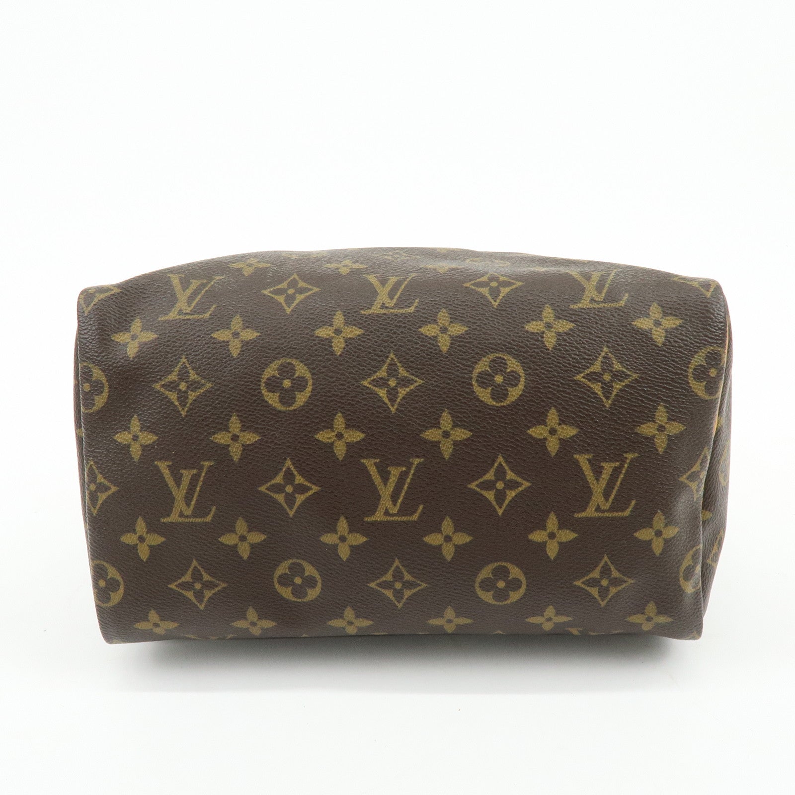 Louis Vuitton Monogram Speedy 25 Boston Bag Hand Bag Brown M41528