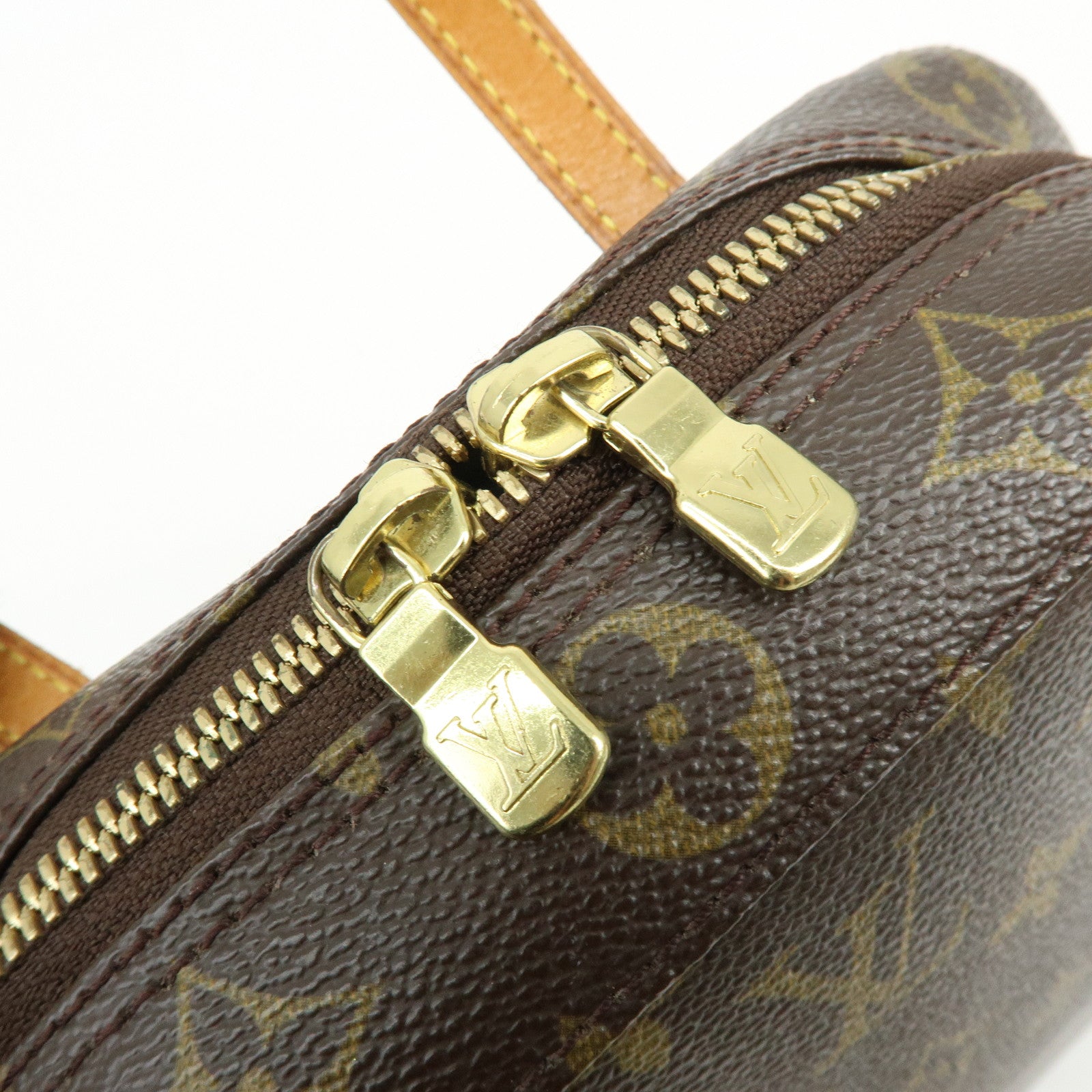 Louis Vuitton Monogram Spontini 2Way Shoulder Bag Hand Bag Brown M47500