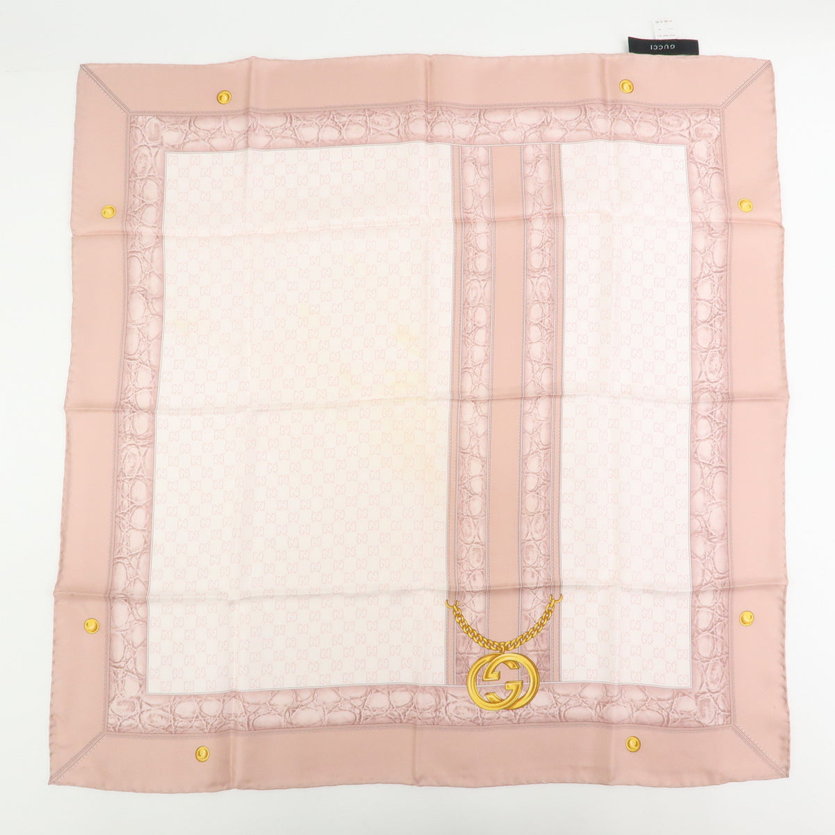 Christian Dior GUCCI FENDI Lot of 3 Silk Wool Scarf Bordeaux Pink Navy