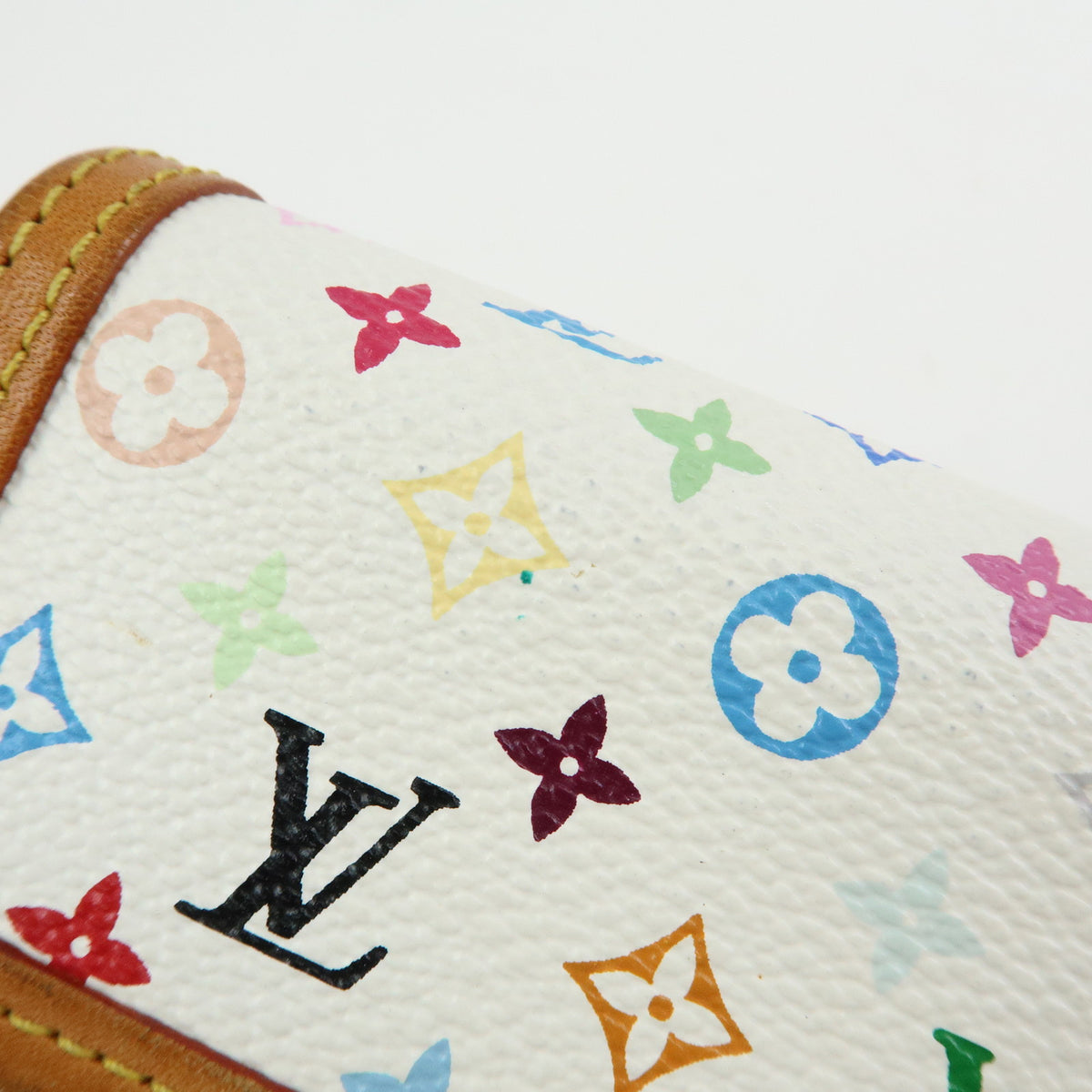 Louis Vuitton Monogram Porte Trezor International Wallet Blanc M92659