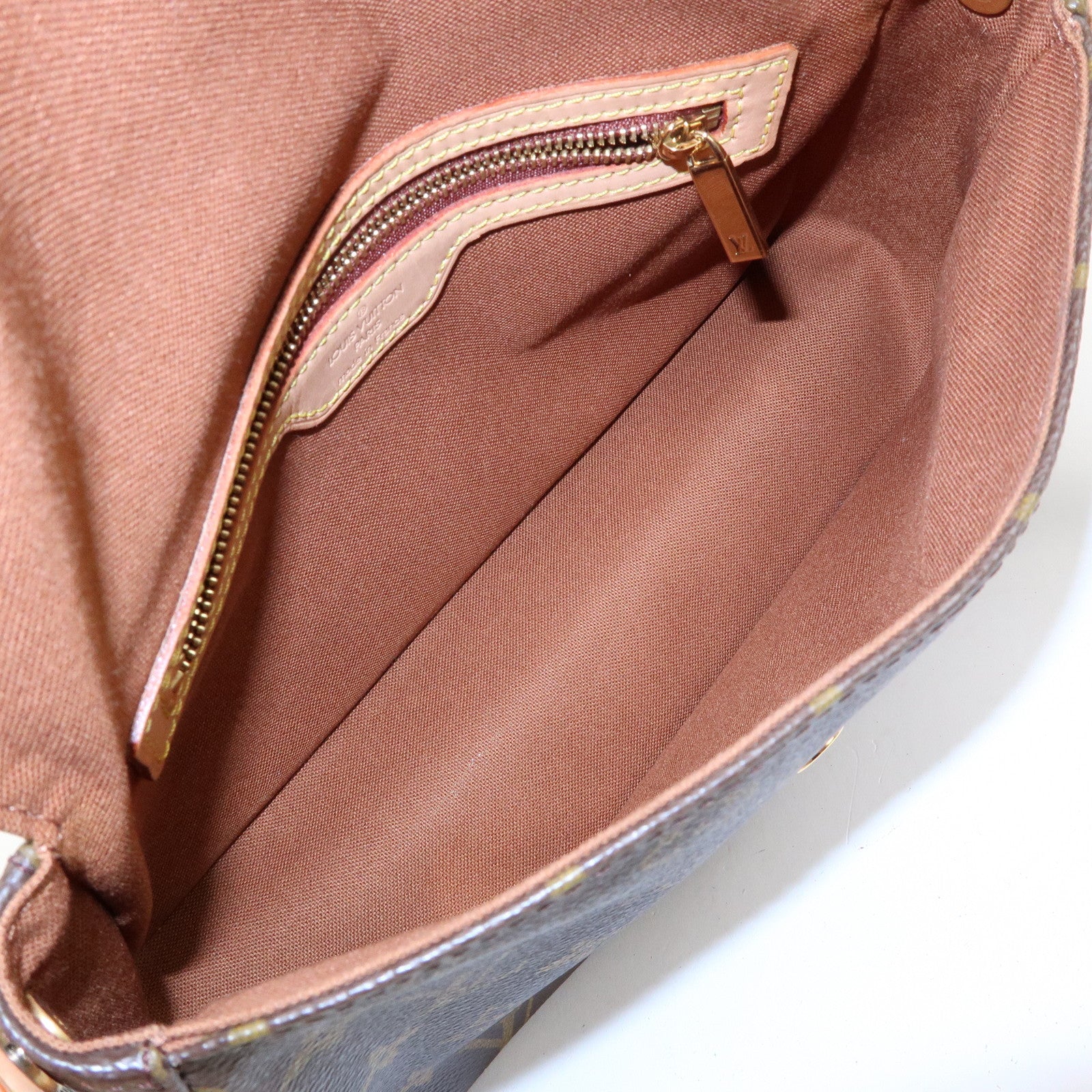 Louis Vuitton Monogram Mini Looping Canvas Shoulder Bag Brown M51147