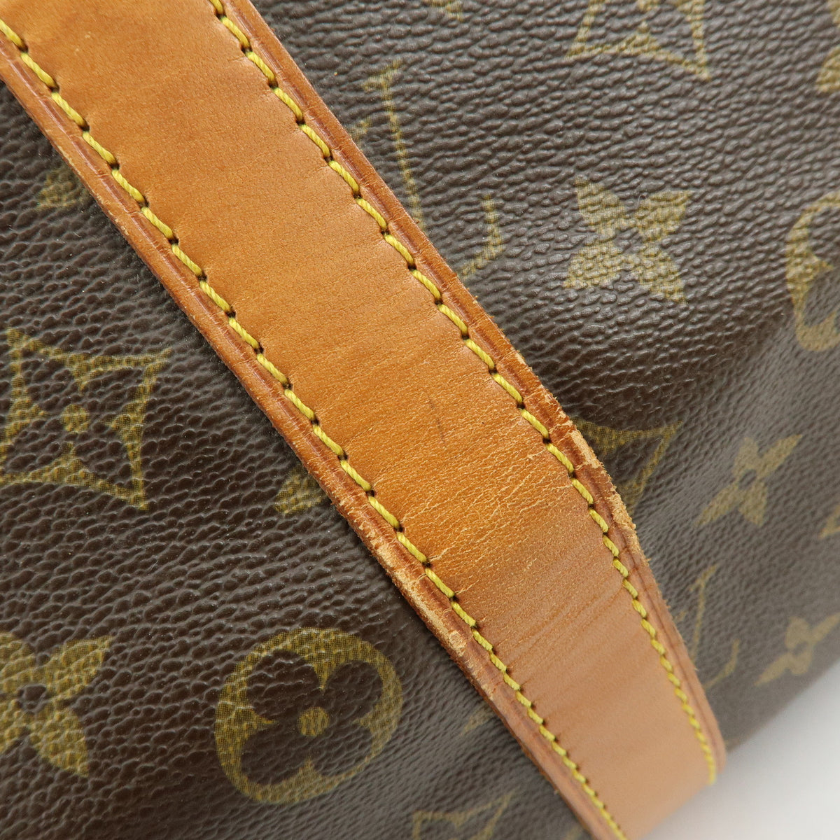 Louis Vuitton Monogram Keep All Bandouliere 55 Boston Bag M41414