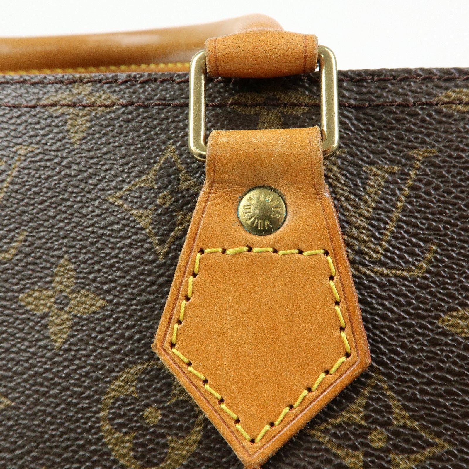 Louis Vuitton Monogram Speedy 40 Hand Bag Boston Bag Brown M41522