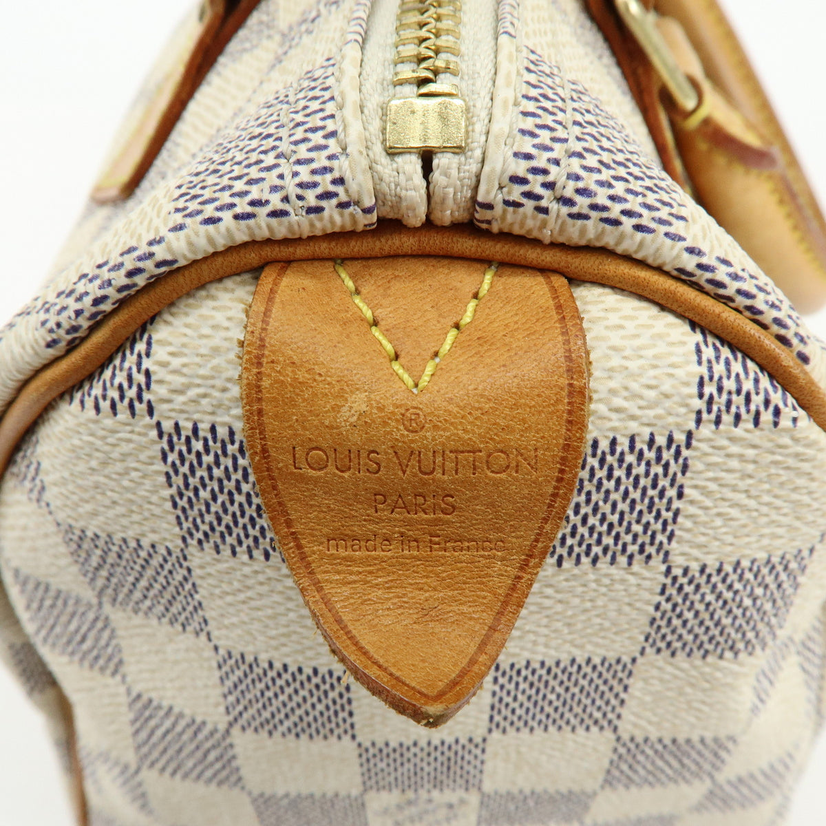 Louis Vuitton Damier Azur Speedy 25 Boston Bag Hand Bag N41534