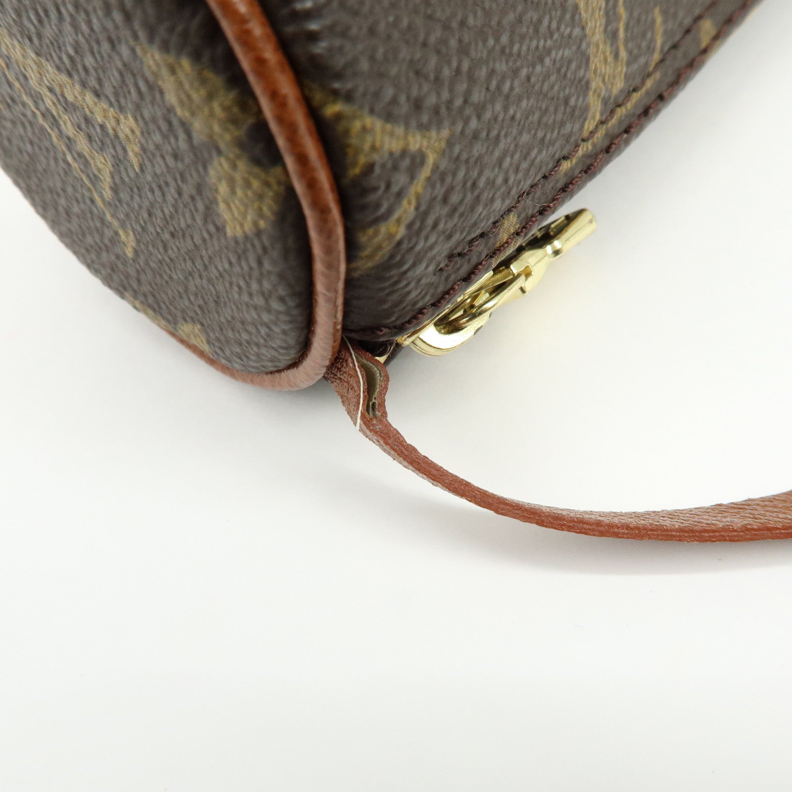 Louis Vuitton Monogram Mini Pouch for Papillon Bag Brown