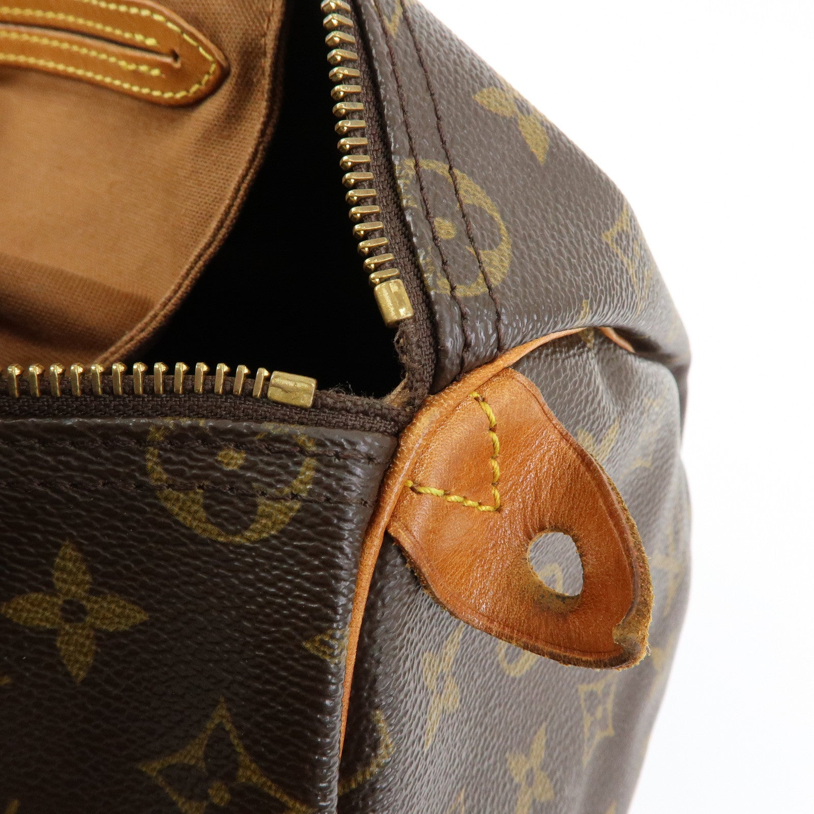Louis Vuitton Monogram Speedy 35 Boston Bag Hand Bag M41524