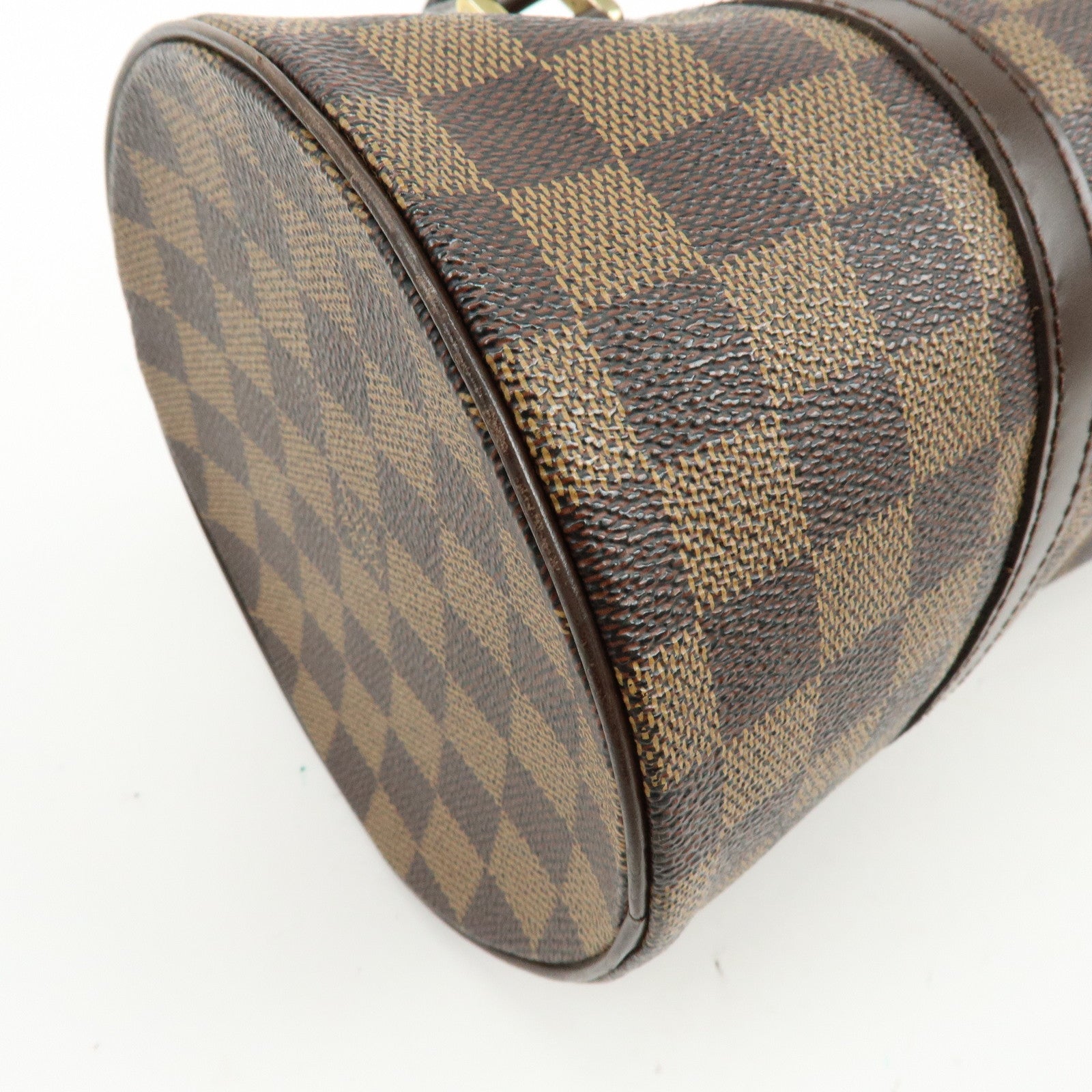 Louis Vuitton Damier Ebene Papillon 30 Hand Bag Brown N51303