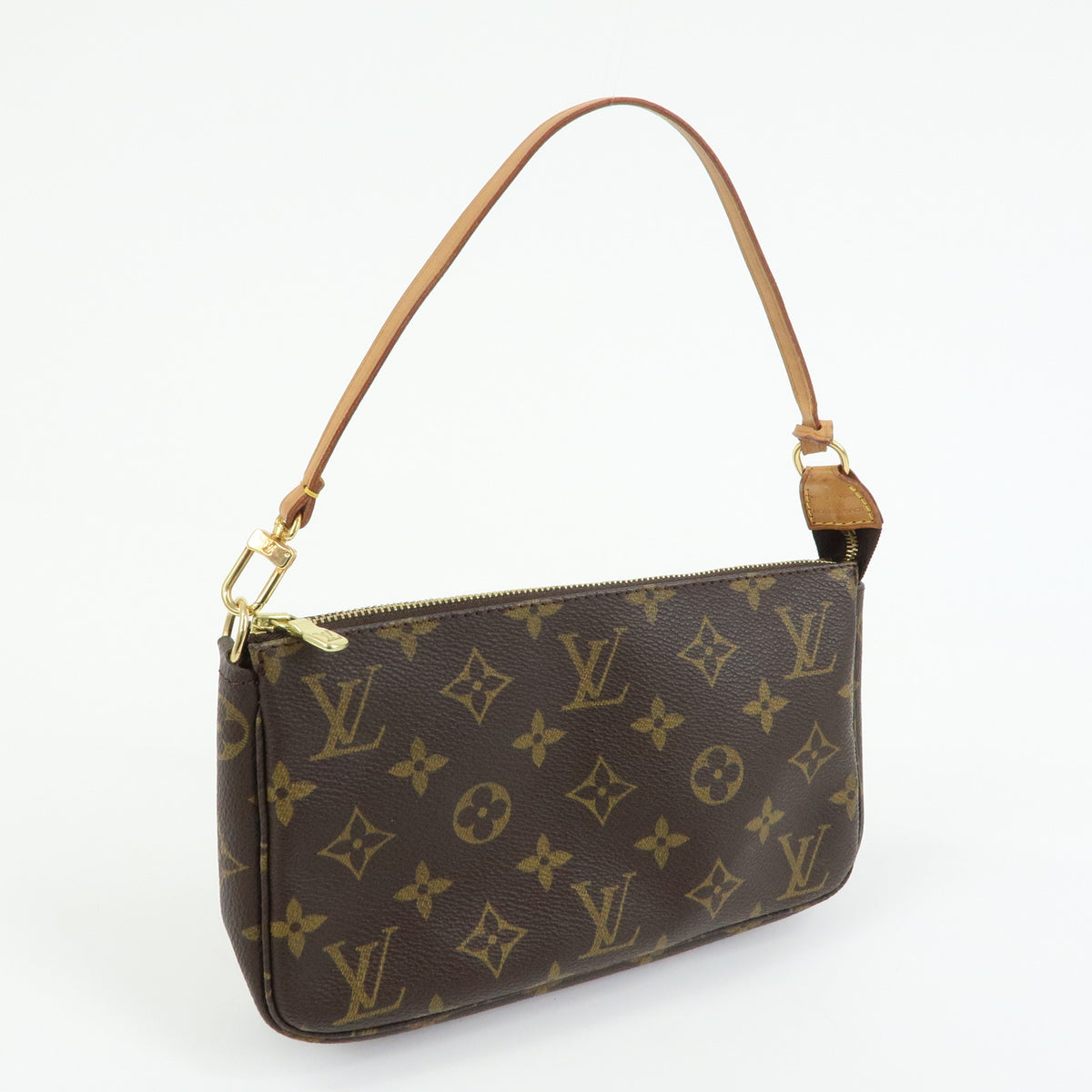 Louis Vuitton Monogram Pochette Accessoires Pouch Hand Bag M51980