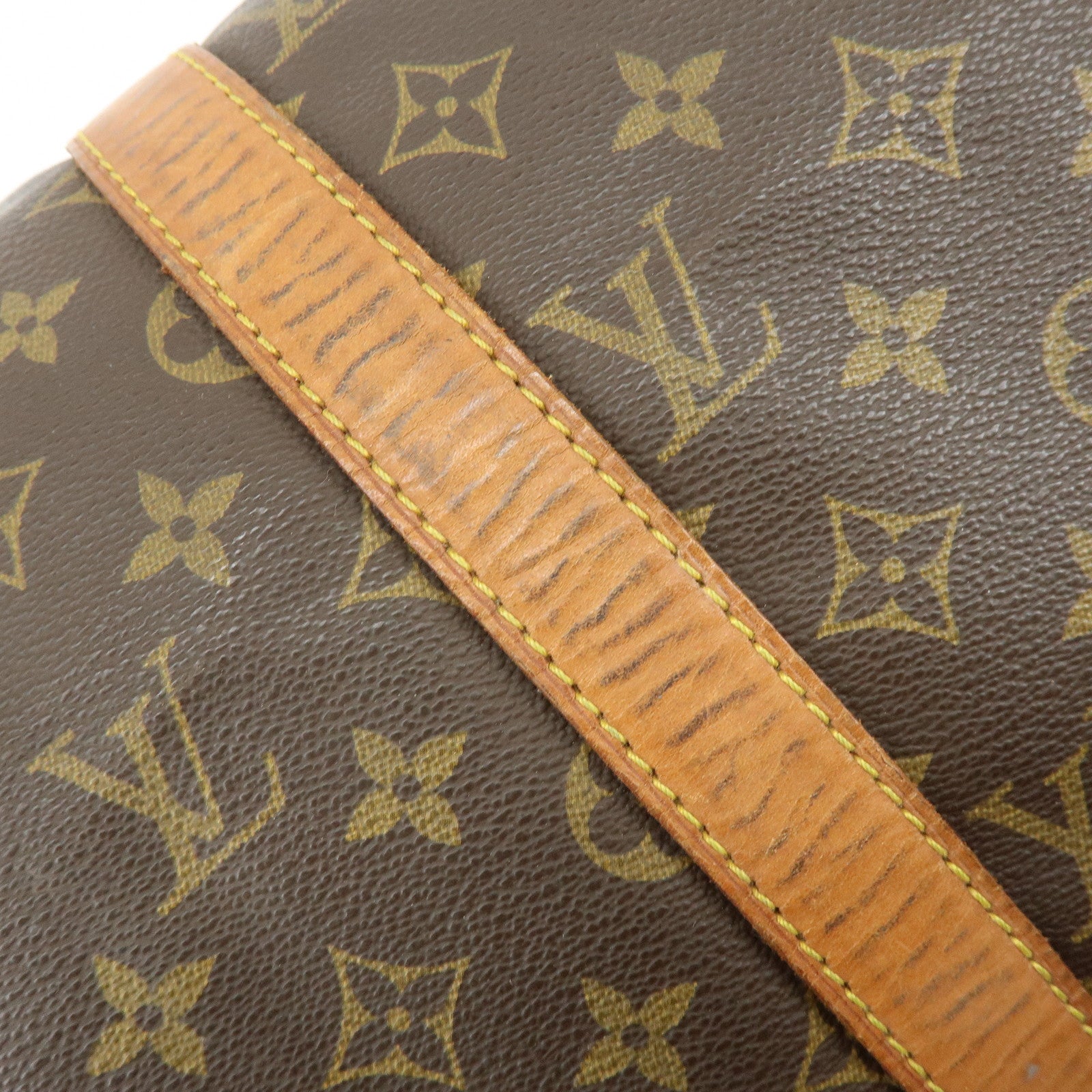 Louis Vuitton Monogram Keep All Bandouliere 50 Boston Bag M41416