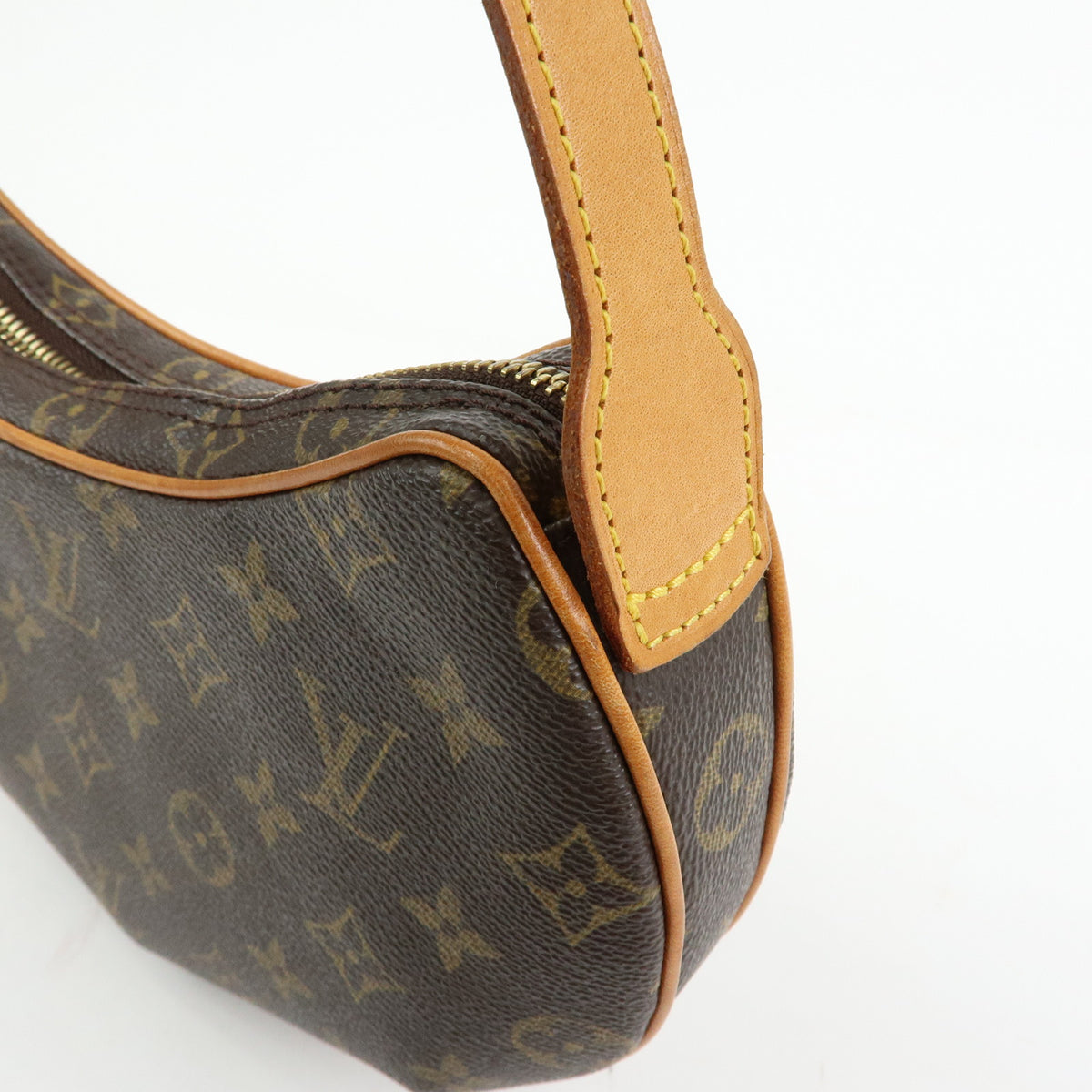Louis Vuitton Monogram Pochette Croissant Shoulder Bag Hand Bag M51510