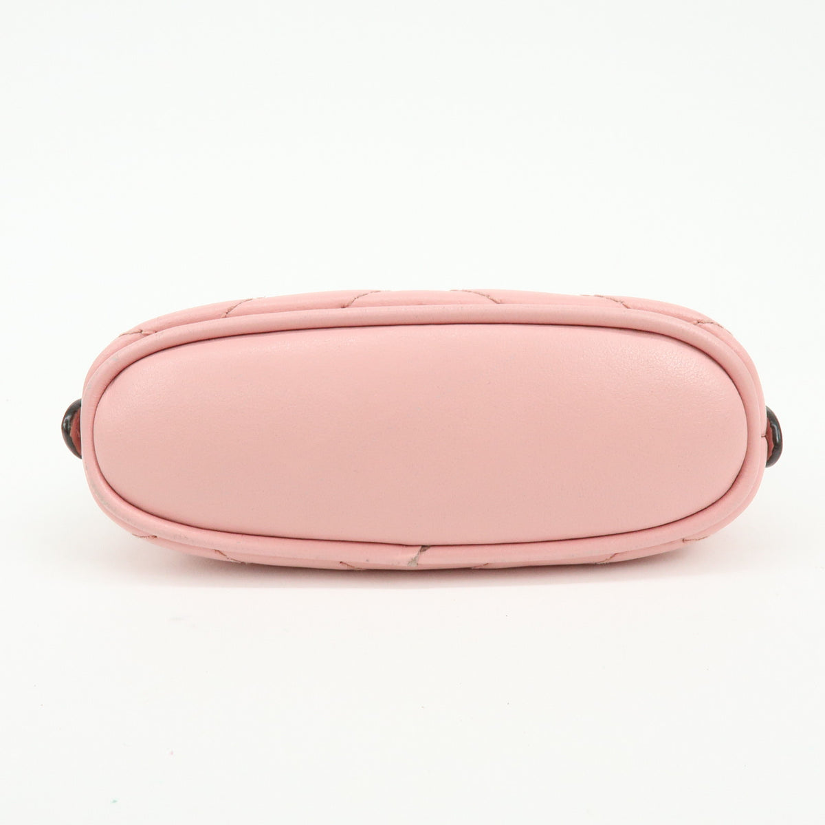 GUCCI GG Marmont Double G Leather Cosmetic Case Key Pouch Pink 625691