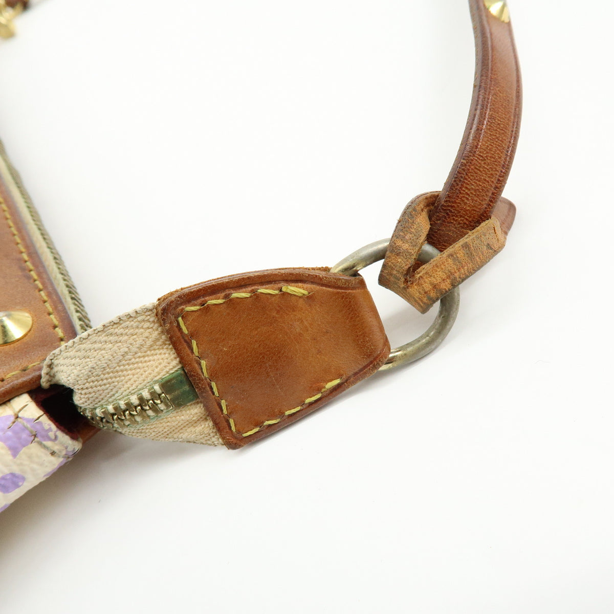 Louis Vuitton Monogram Multicolor Pochette Accessoires Blanc M92649