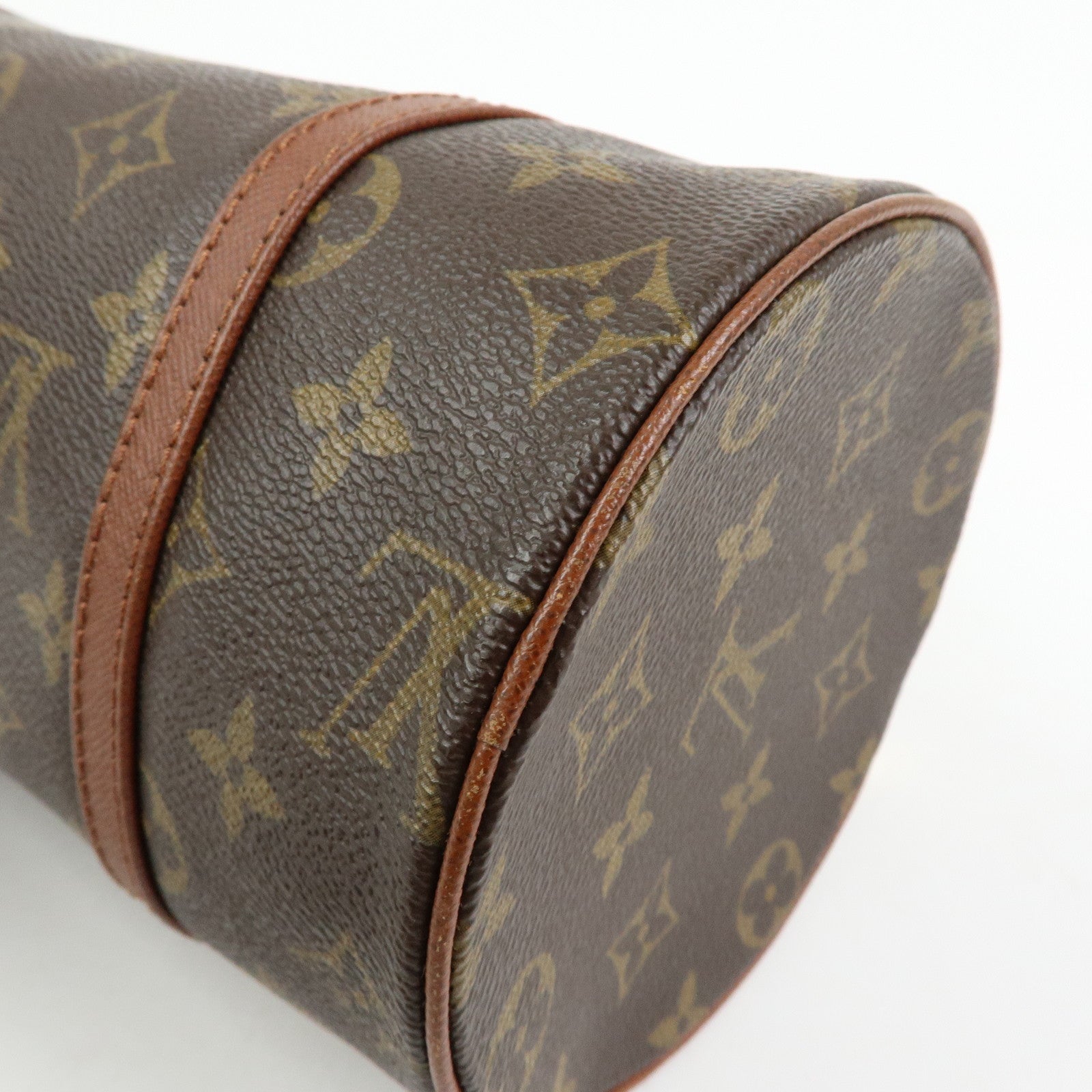 Louis Vuitton Monogram Papillon 26 Hand Bag Brown M51366