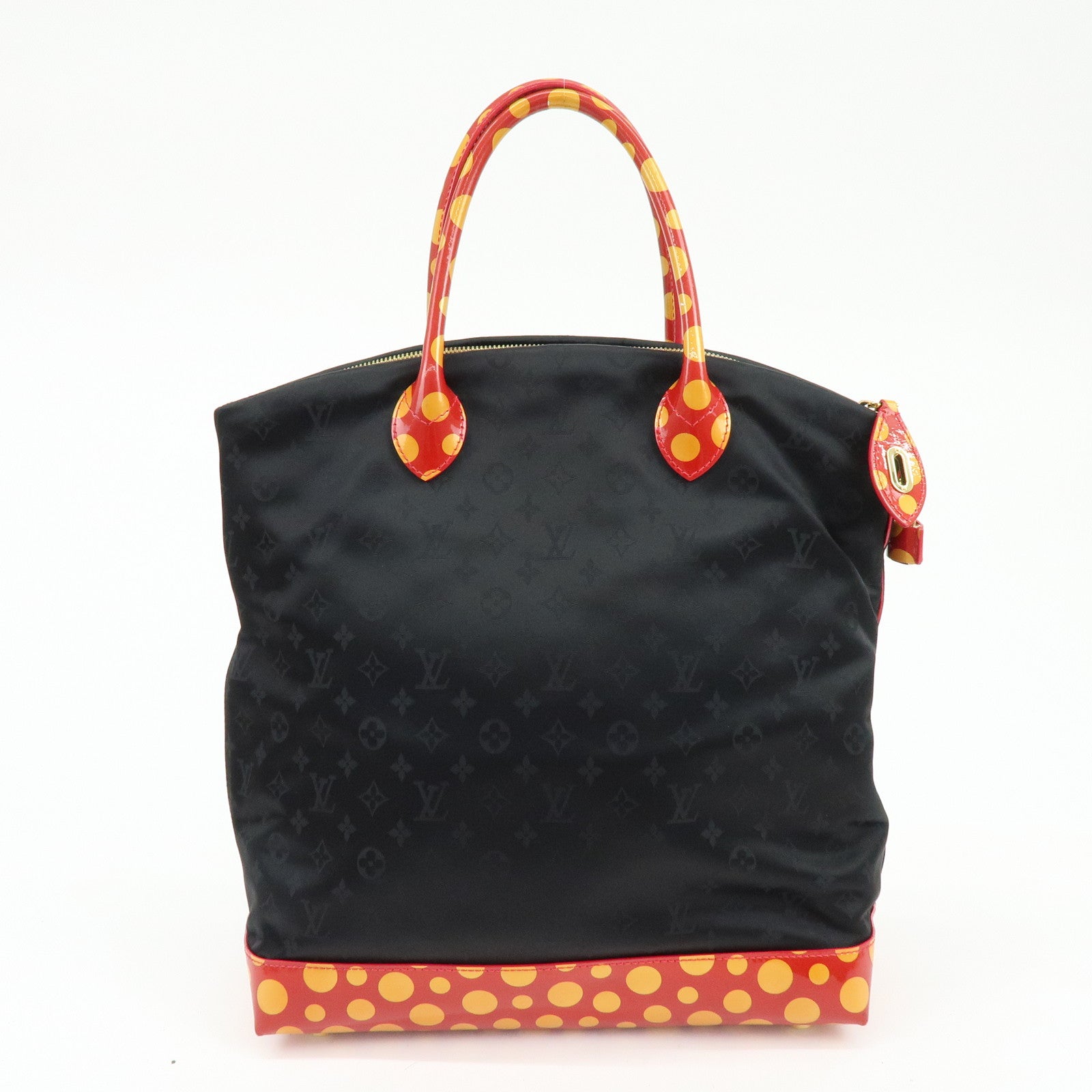 Louis Vuitton Yayoi Kusama Vernis Infinity Dot Lockit MM ToteBag M40681