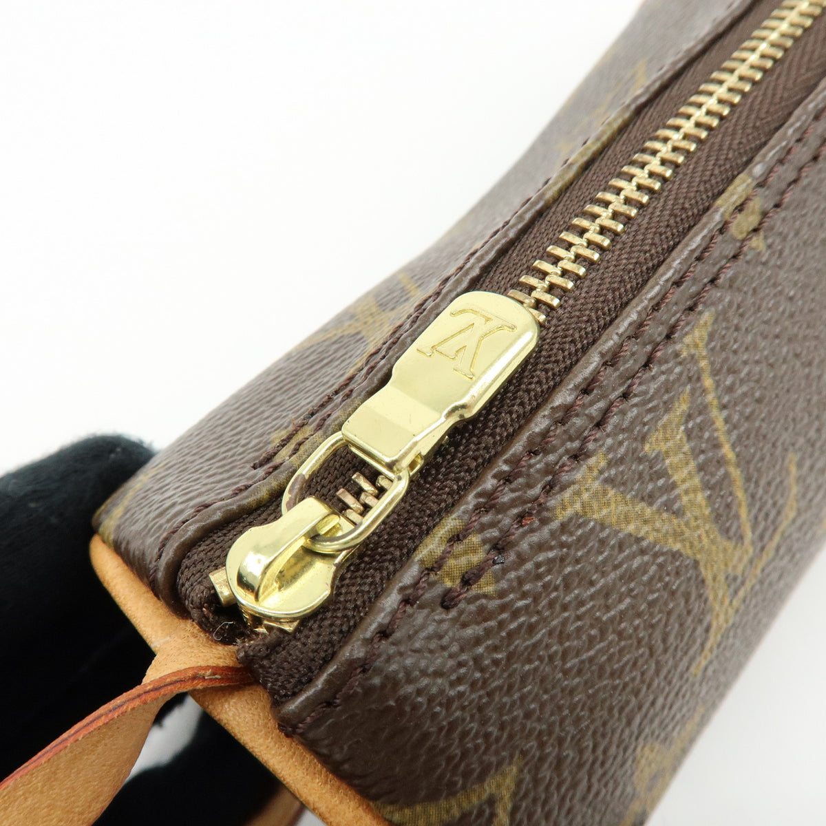 Louis Vuitton Monogram Mini Pouch for Papillon Bag Brown