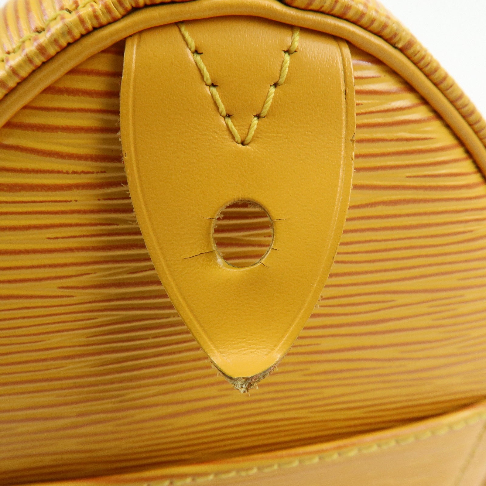Louis Vuitton Epi Speedy 25 Boston Bag Hand Bag Yellow M43019