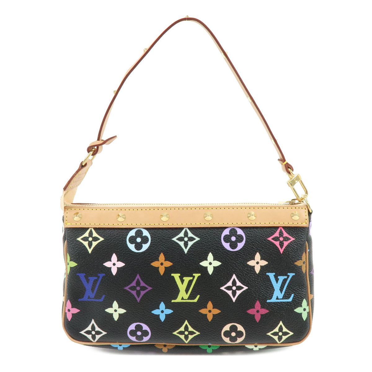 Louis Vuitton Monogram Multicolor Pochette Accessoires Noir M92648