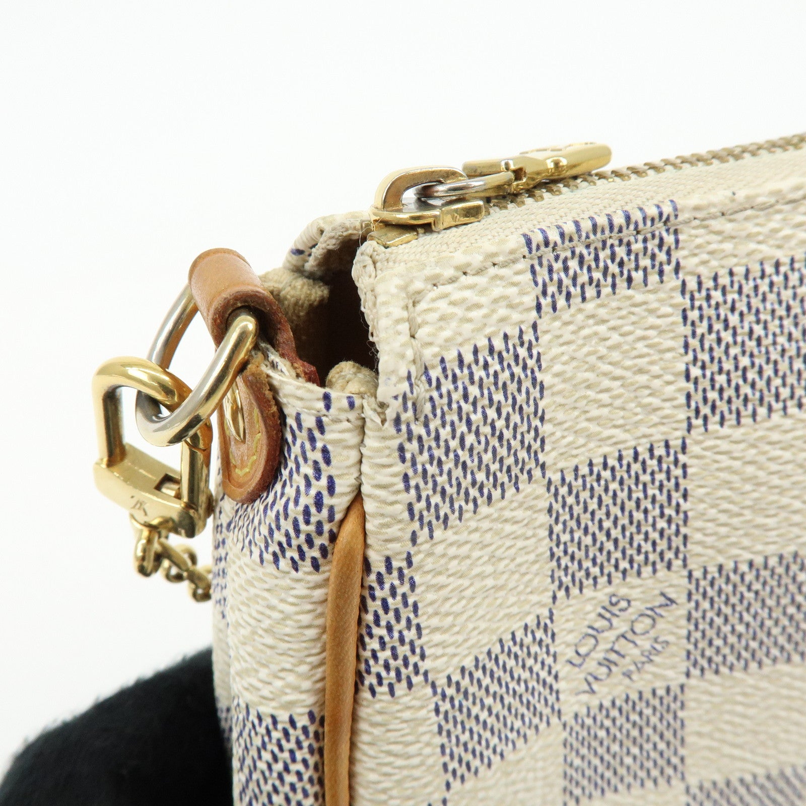 Louis Vuitton Damier Azur Eva 2 Way Bag Shoulder Bag N55214
