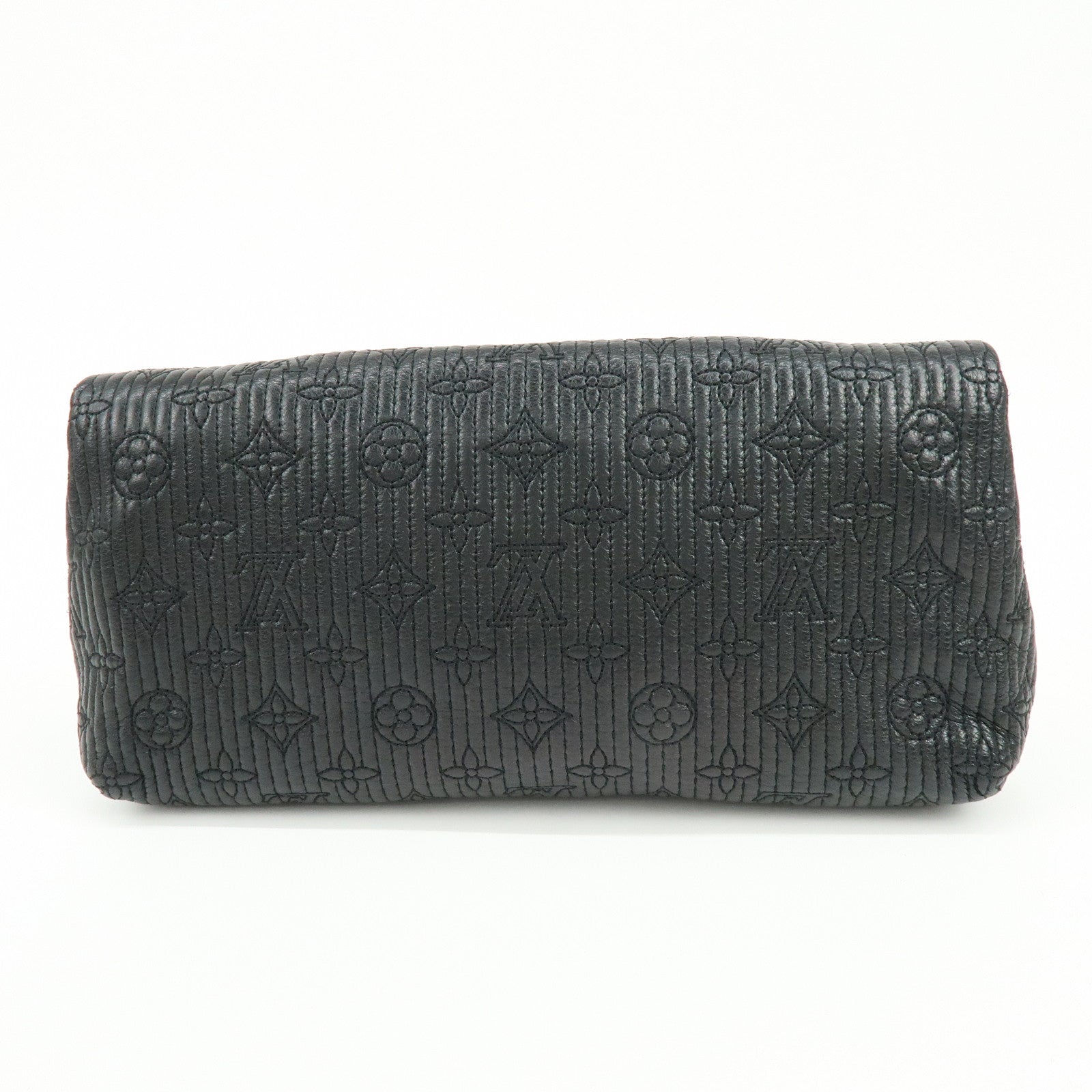 Louis Vuitton Monogram Motard Pochette Altair Clutch Bag Noir M40495