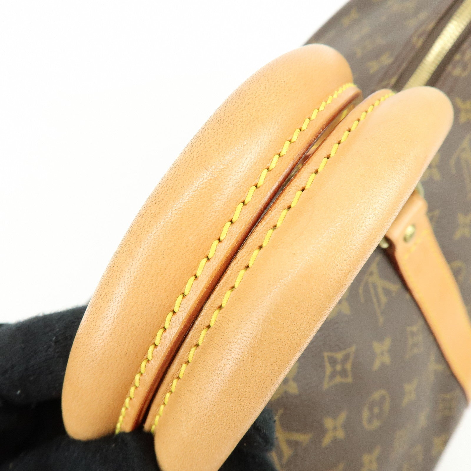Louis Vuitton Monogram Keep All 50 Boston Bag Brown M41426