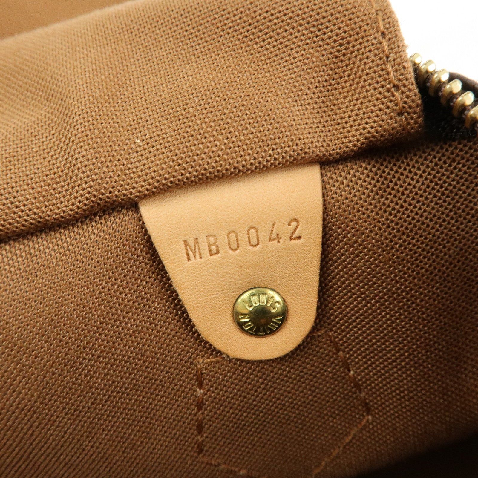 Louis Vuitton Monogram Speedy 35 Boston Bag Hand Bag Brown M41524
