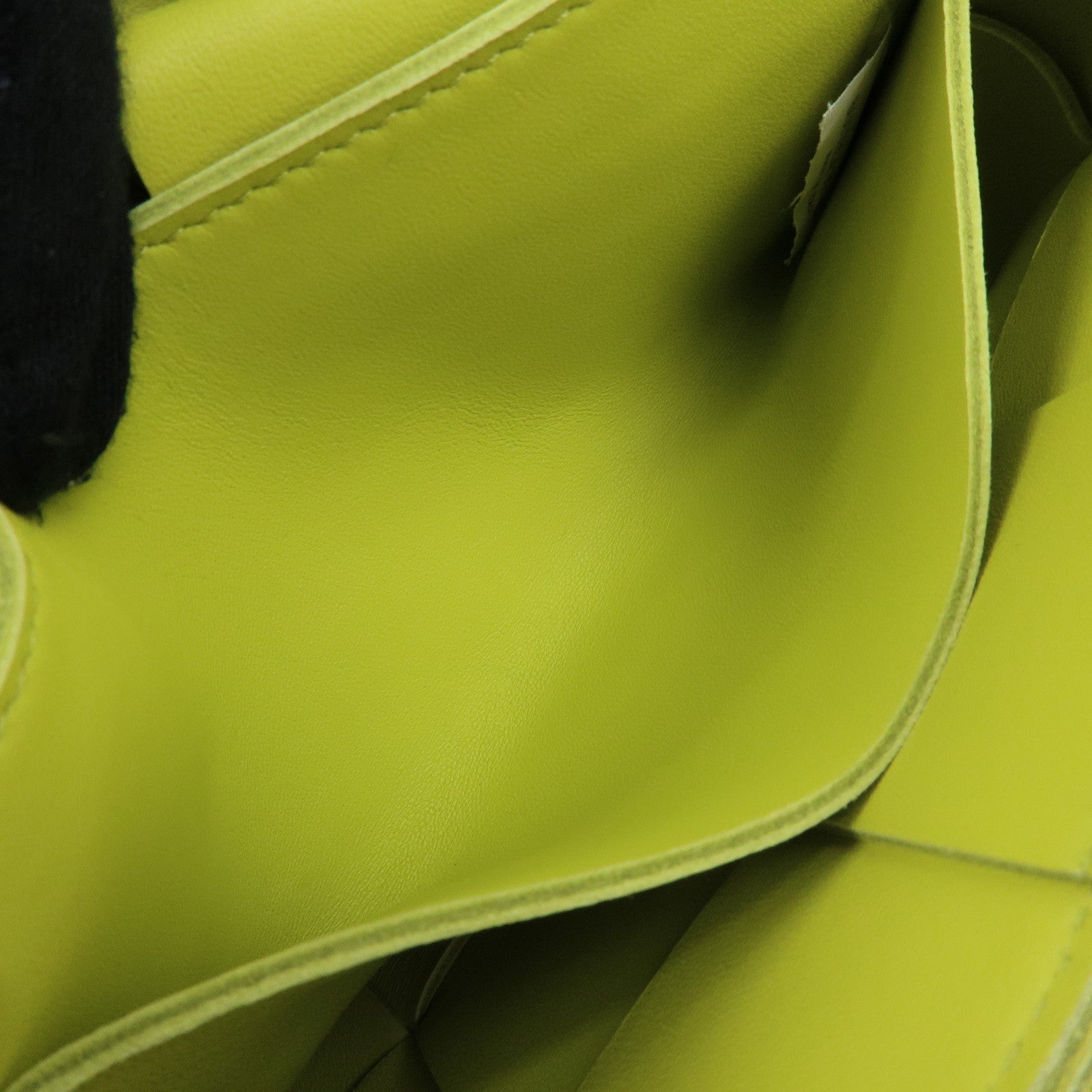 BOTTEGA VENETA Cassette Intrecciato Leather Belt Bag Waist Bag Green
