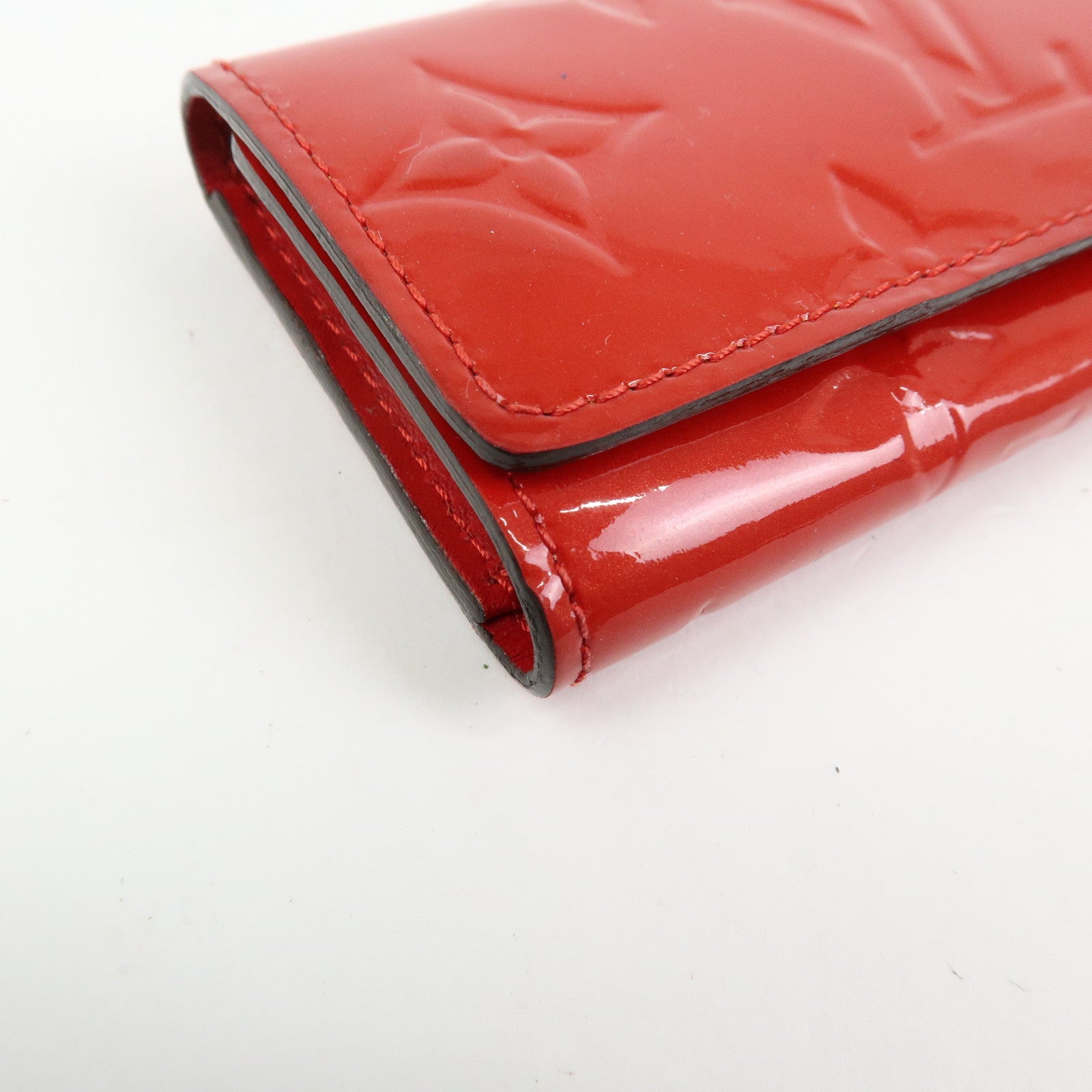 Louis Vuitton Vernis Multicles 4 Key Case Key Holder Red M91976