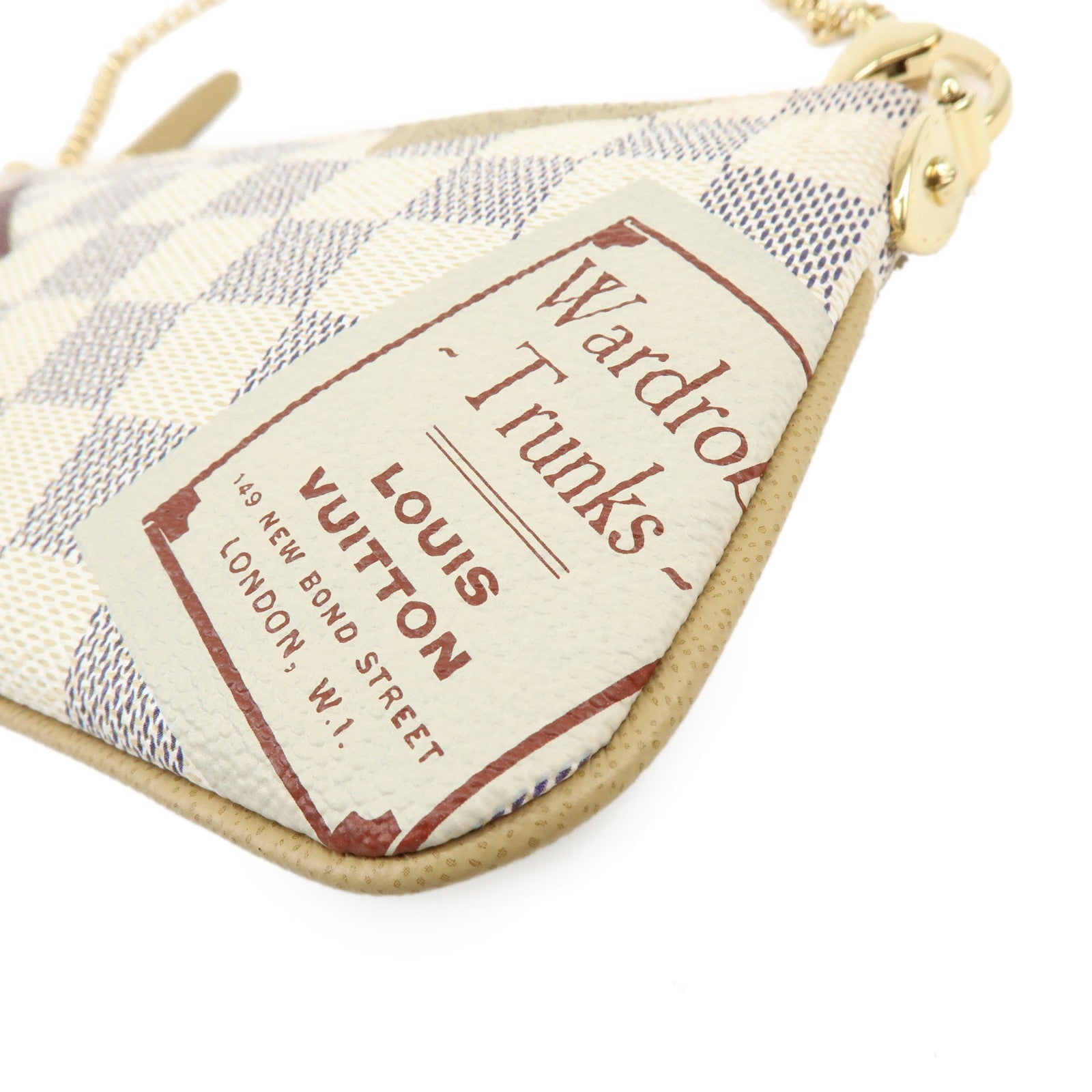 Louis Vuitton Damier Azur Travel Colletion Pochette Milla MM N63078