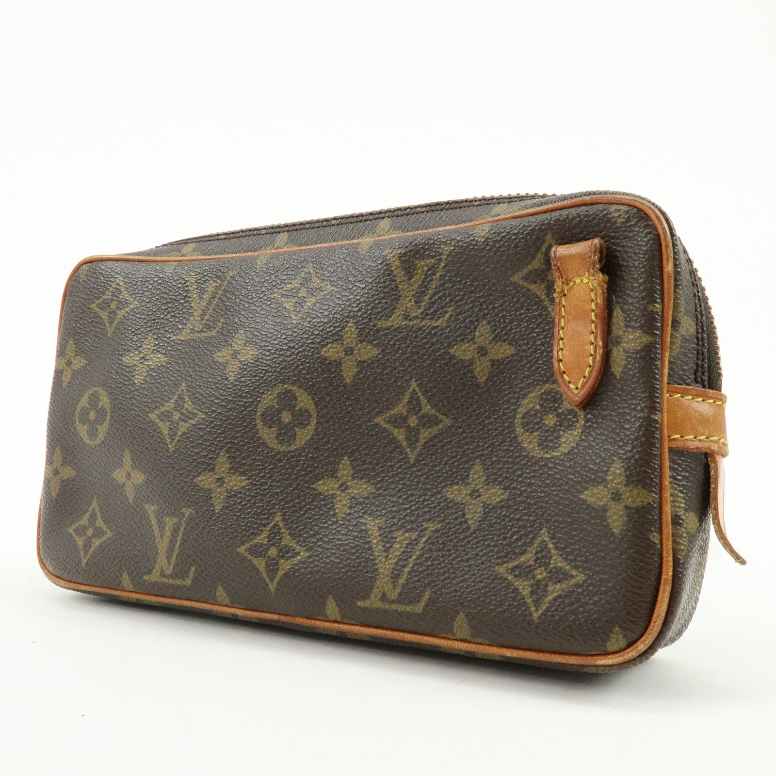 Louis Vuitton Monogram Pochette Marly Bandouliere Bag Brown M51828
