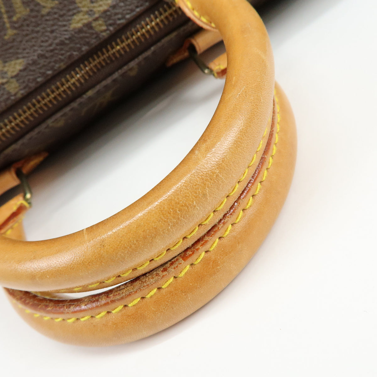Louis Vuitton Monogram Speedy 40 Hand Bag Boston Bag Brown M41522