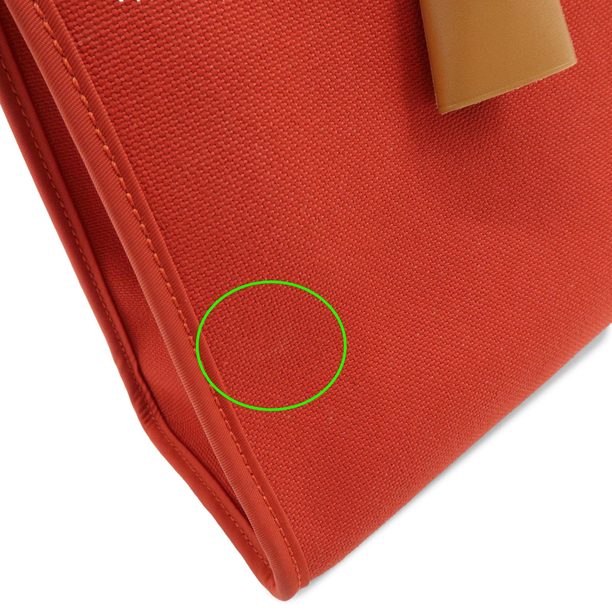 HERMES Toile Militaire Herbag Zip PM  2Way Bag T Stamped Sanguine