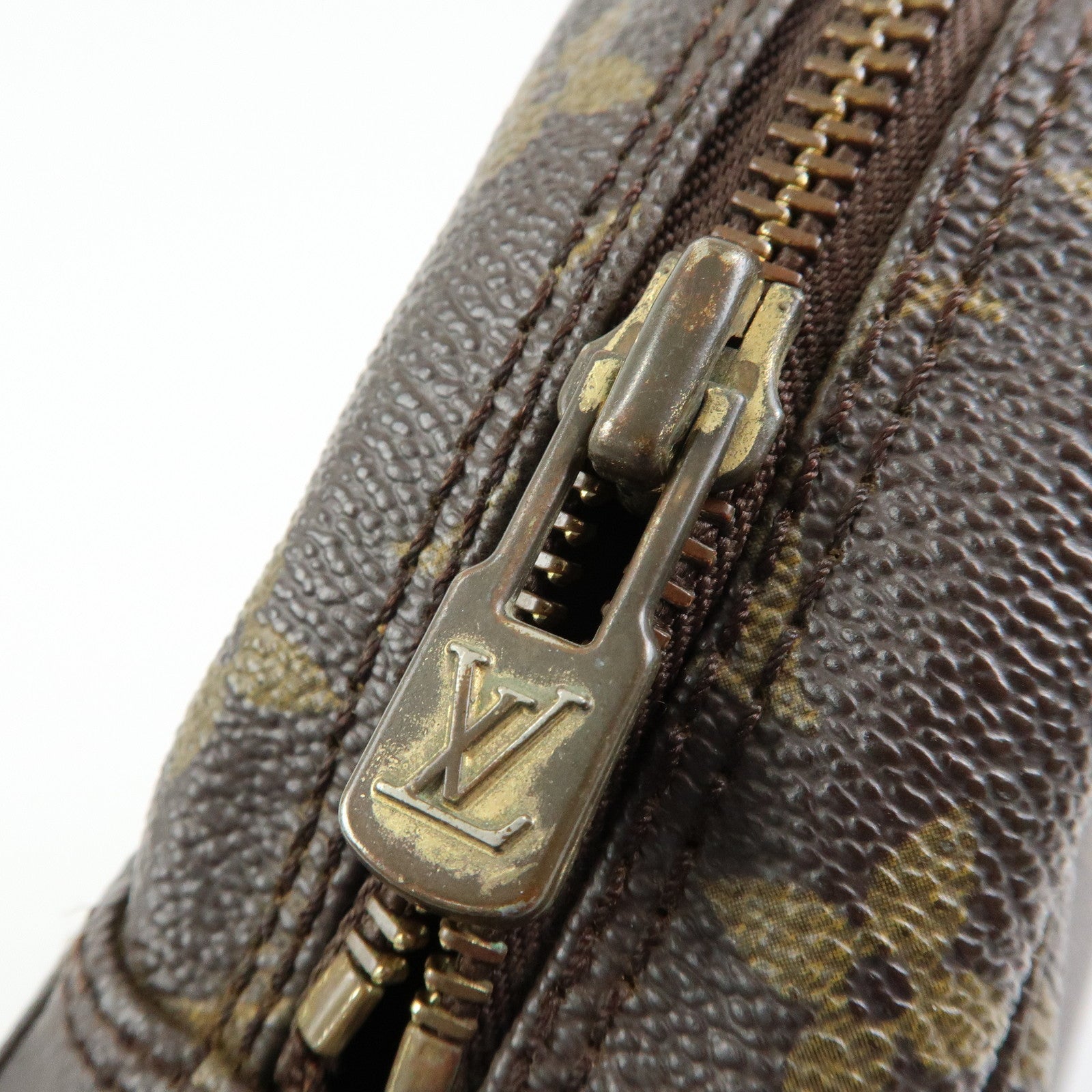 Louis Vuitton Monogram Trousse Toilette 23 Pouch Brown M47524