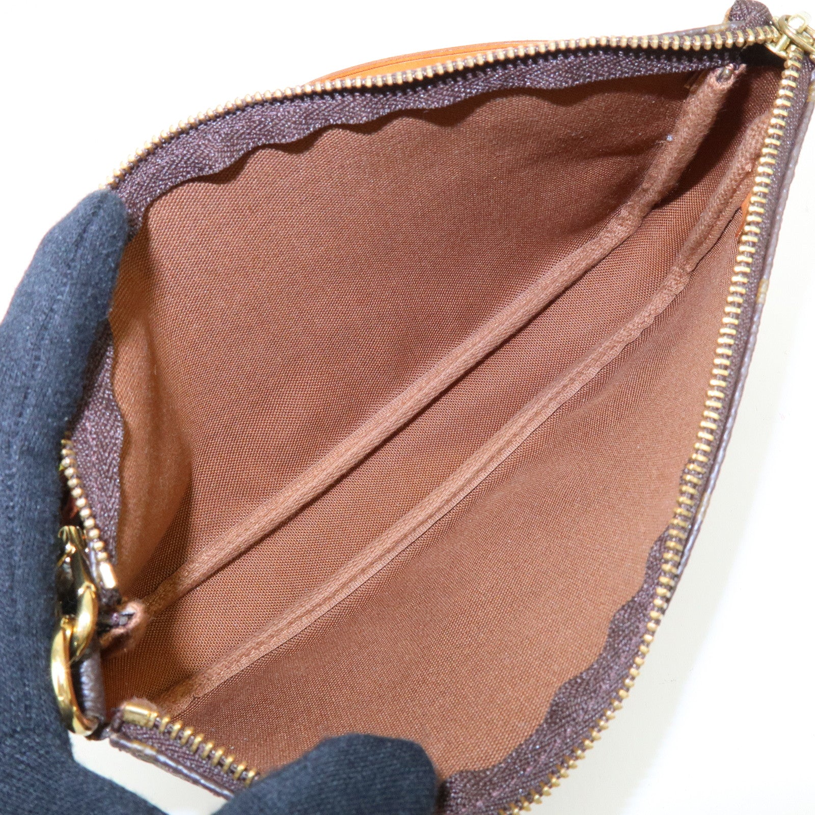 Louis Vuitton Monogram Pochette Accessoires Pouch Hand Bag M51980