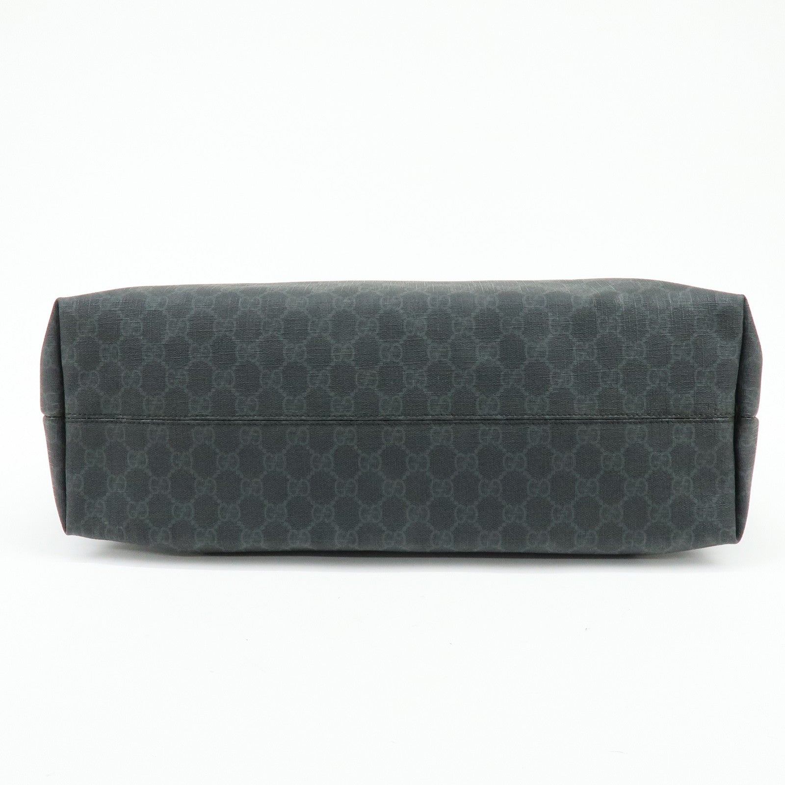 GUCCI GG Supreme 2Way Bag Hand Bag Shoulder Bag Black 162785